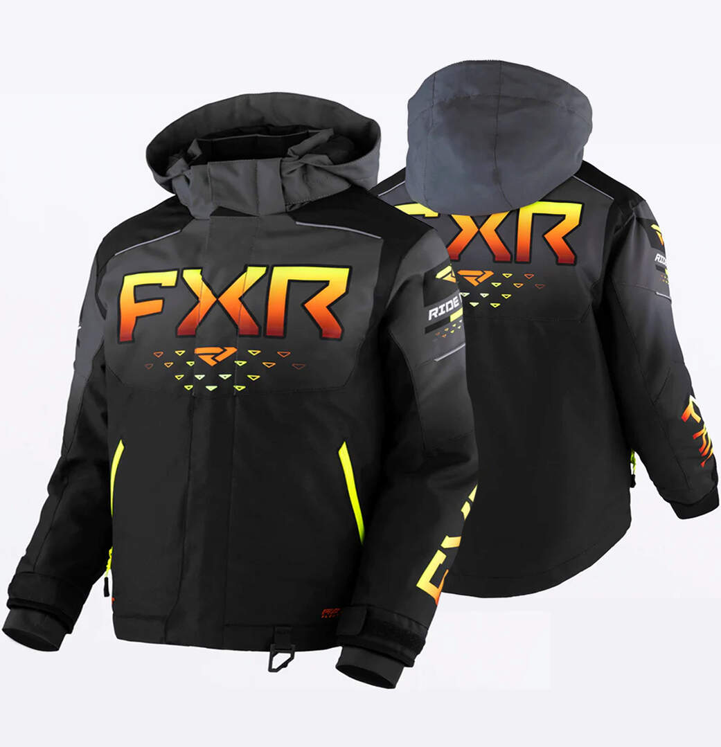 Куртка для снегохода (детская) FXR HELIUM №3 black (текстиль) (10Y)
