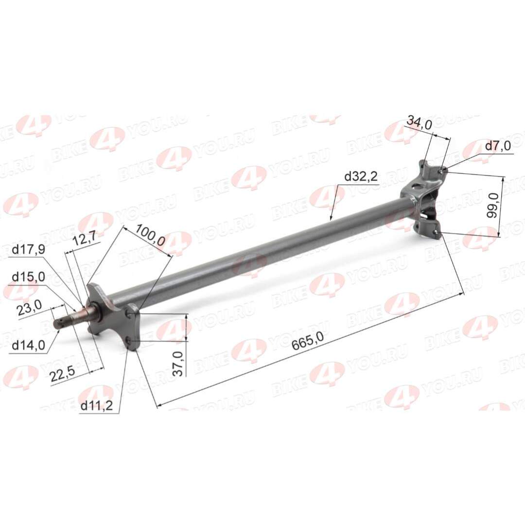 Рулевая колонка SHARK 200
