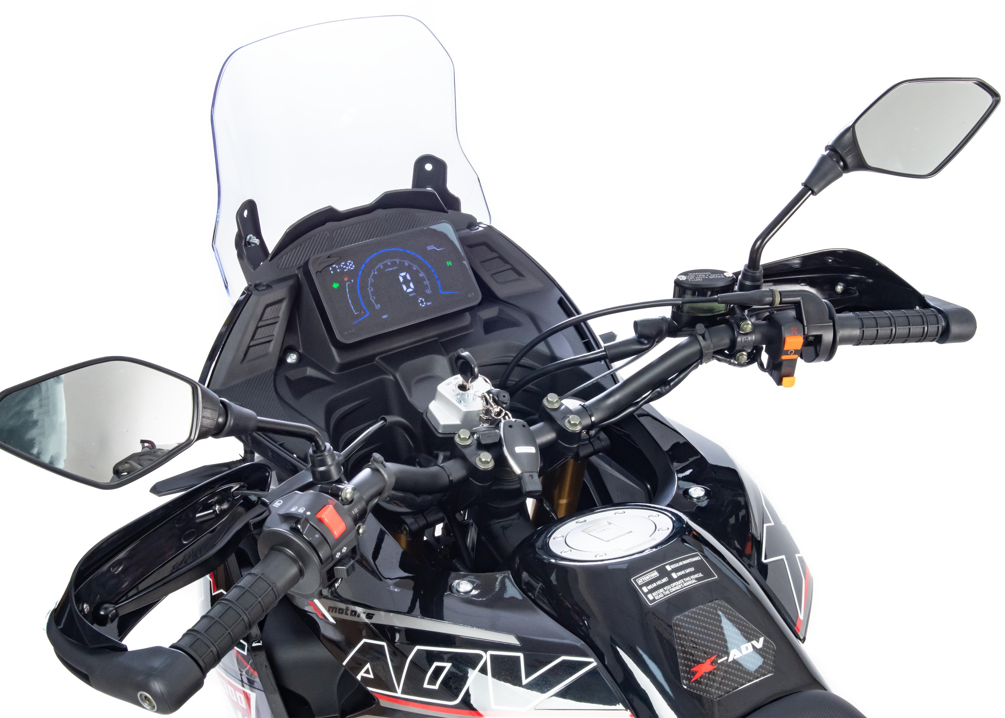 Мотоцикл Кросс 300 ENDURO GARET 19/17 черный