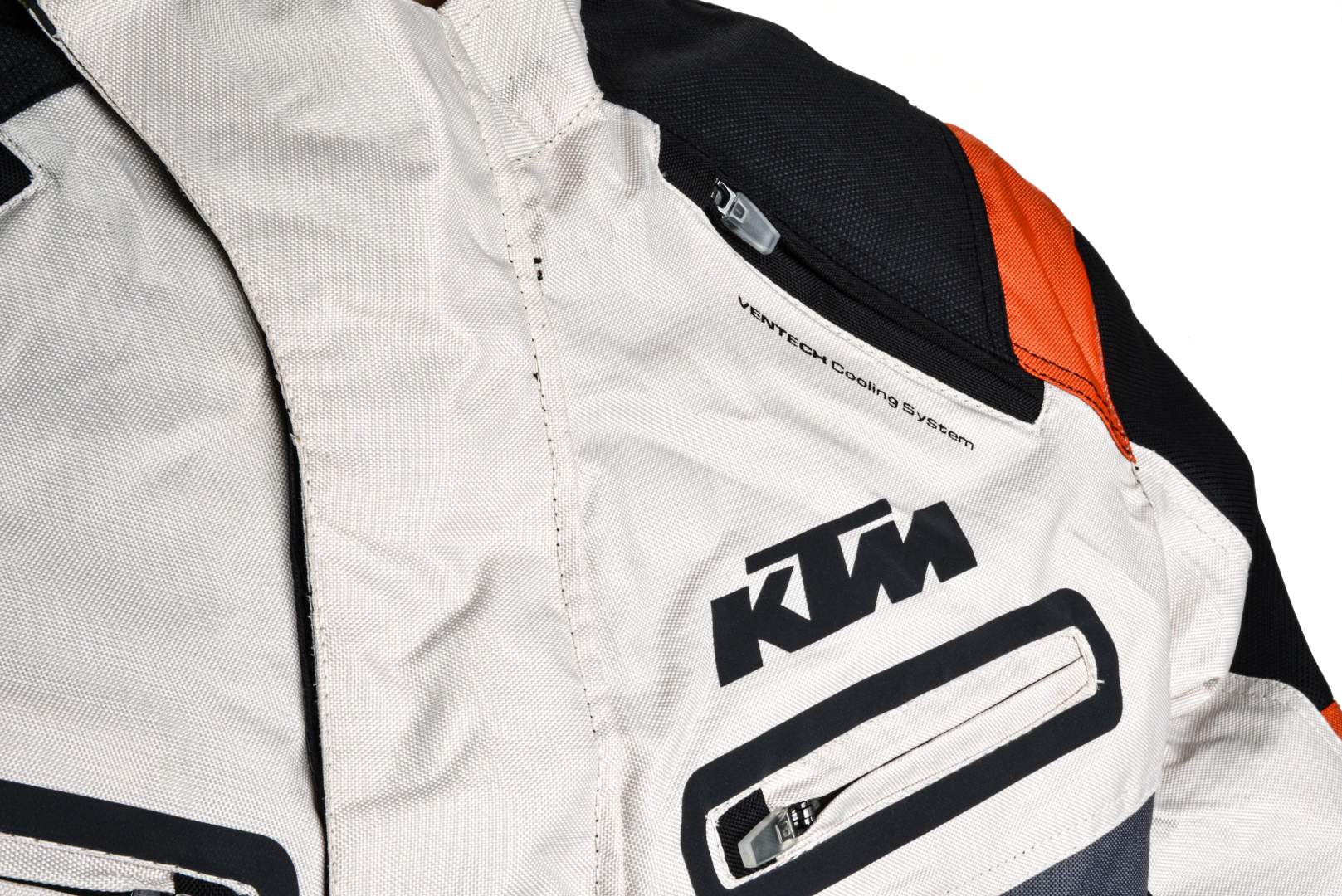 Куртка мото KTM №7 grey (текстиль) (L)