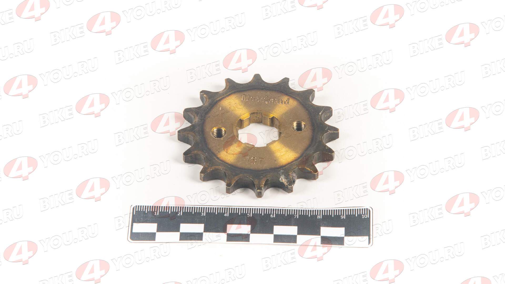 Звезда ведущая (428-16) 20мм сталь, закаленные зубья