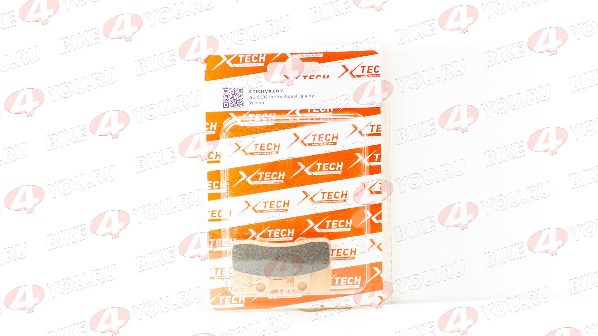 Колодки тормозные дисковые  №6 X-TECH (less-metallic) медь