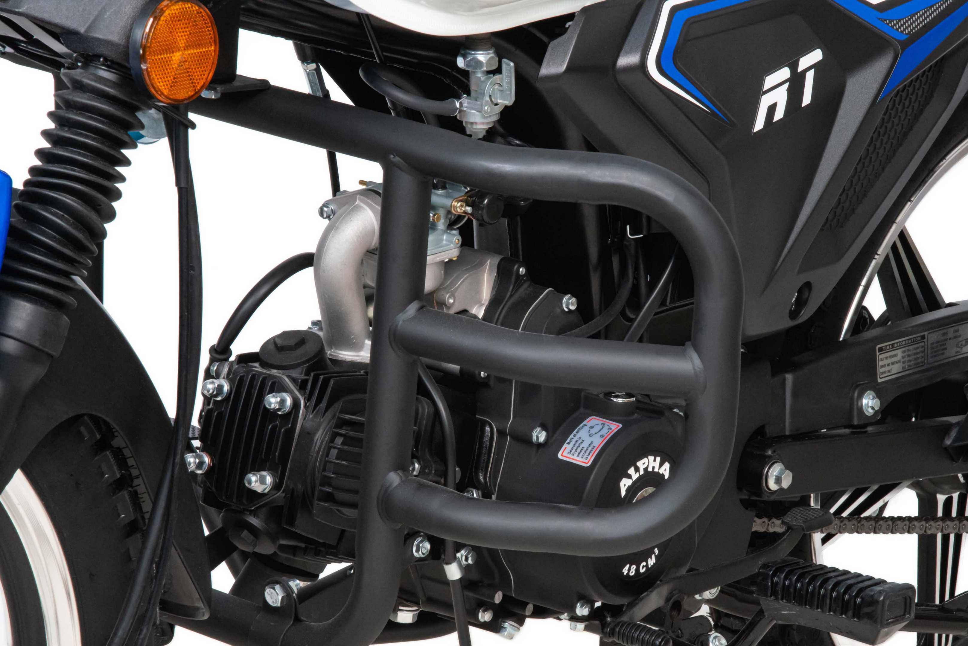 Мопед Motoland Альфа RT 11 (LM48-B) синий (A)