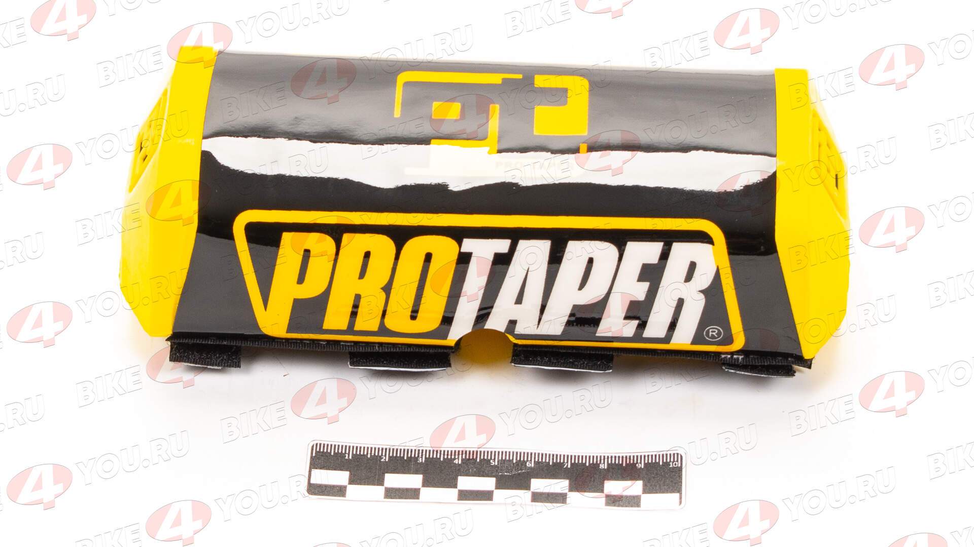 Защита руля прямоугольная №3 желтая