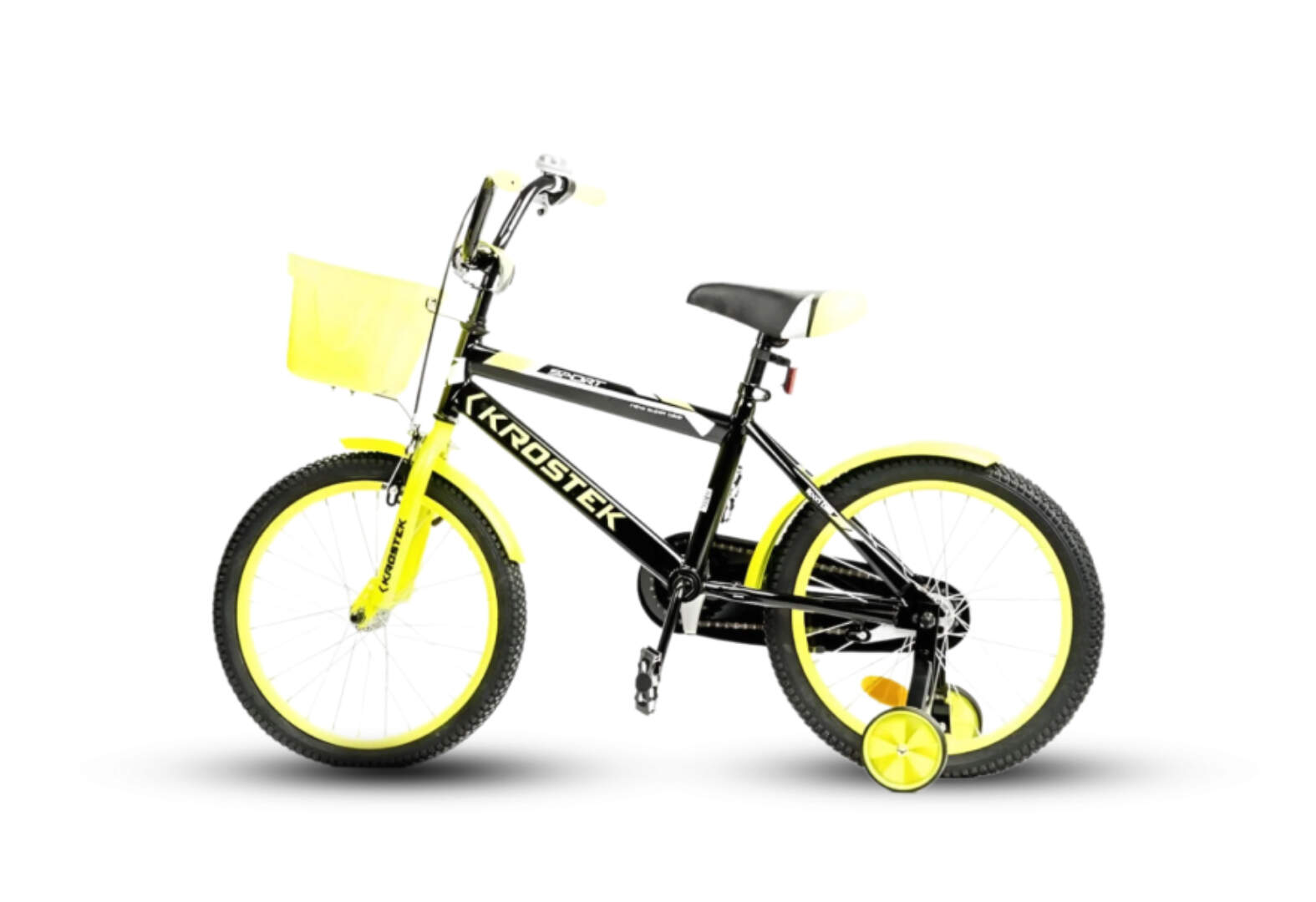 Велосипед 20" KROSTEK RALLY (черный)