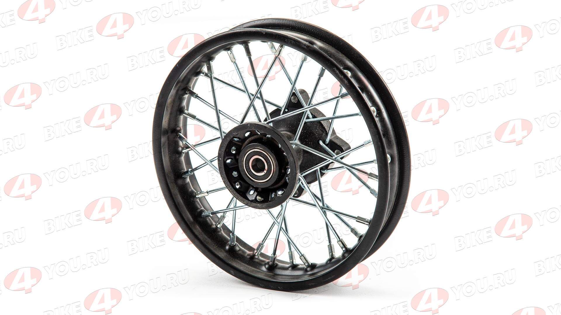 Обод передний 10" (1,40-R10 d=15mm) сталь/черный