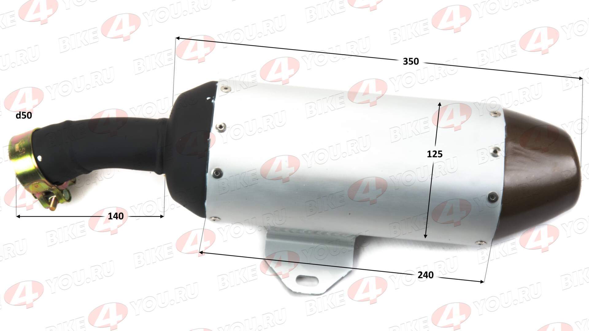 Глушитель KAYO Т2,Т4,Т6