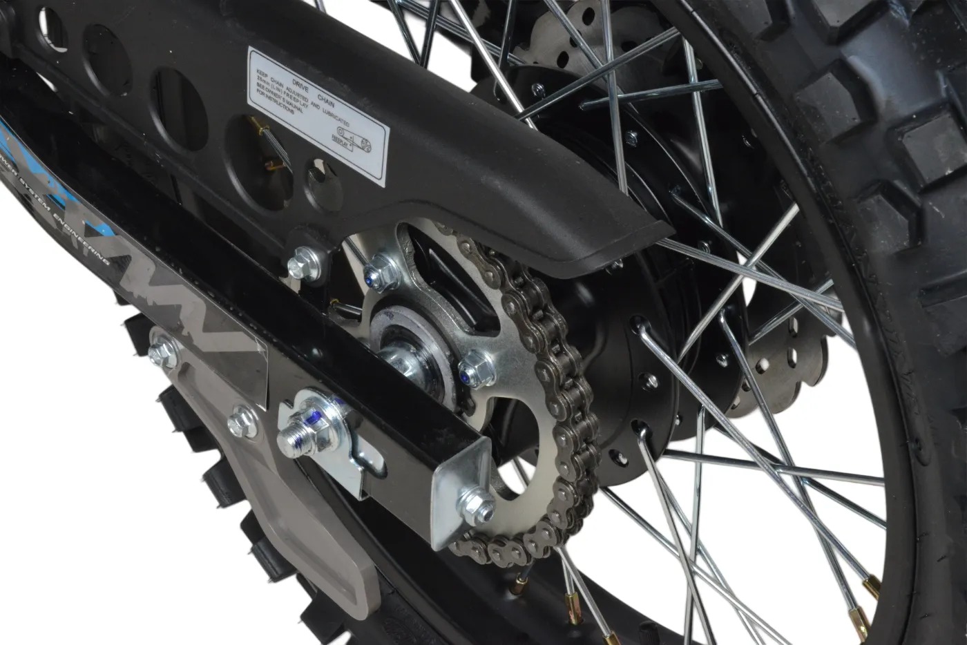 Мотоцикл Кросс 300 ENDURO ST NEON синий