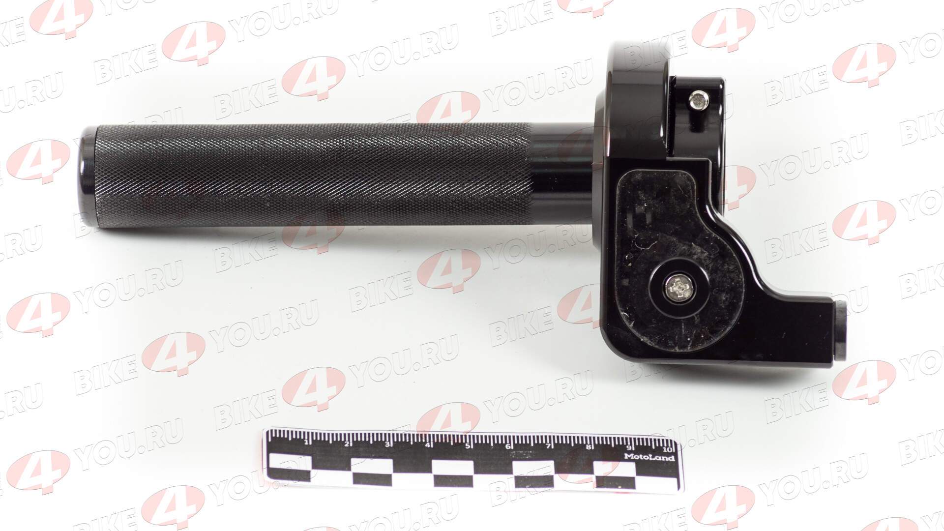 Ручка газа в сборе алюминиевая CNC черная