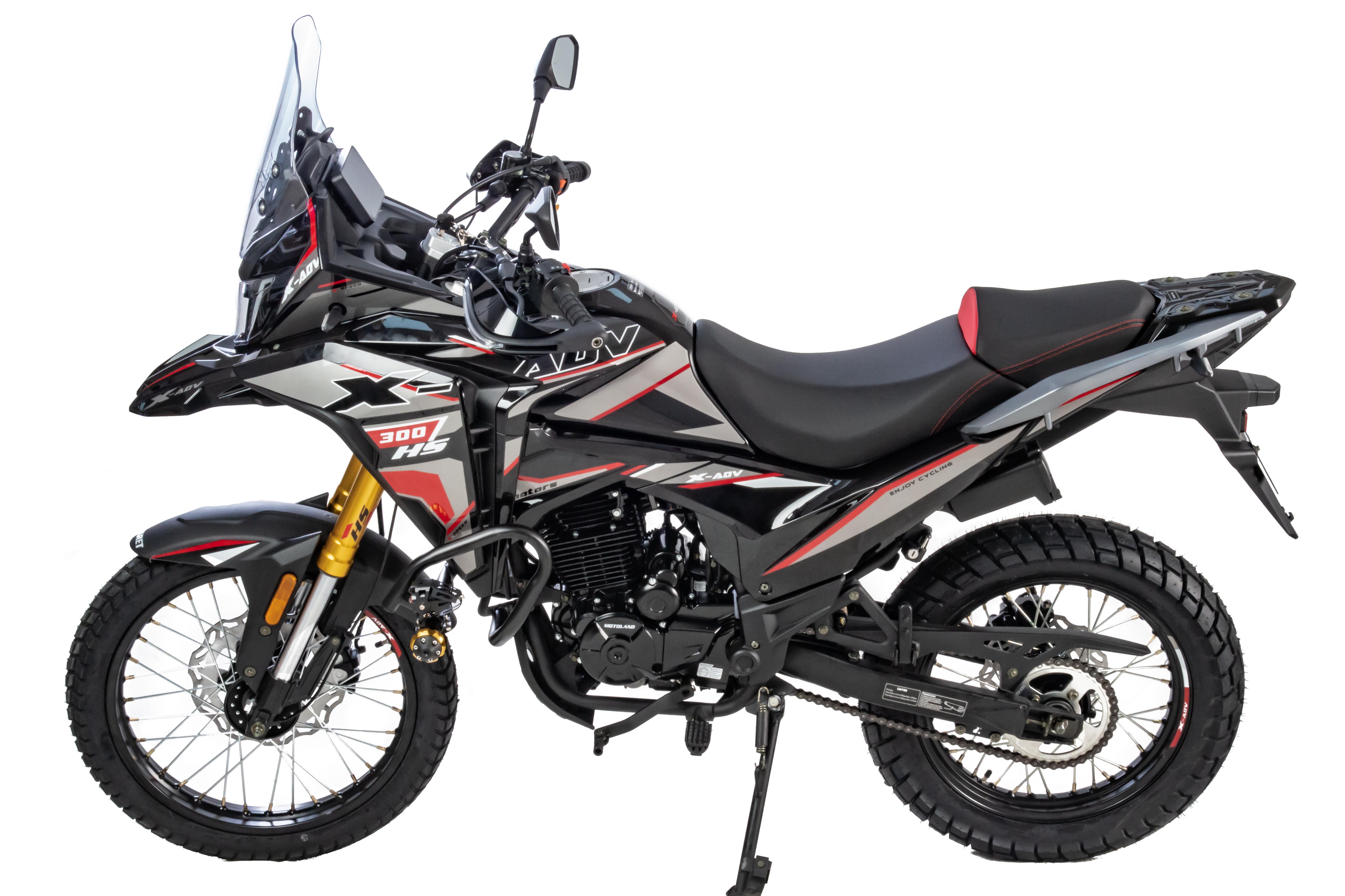 Мотоцикл Кросс 300 ENDURO GARET 19/17 черный