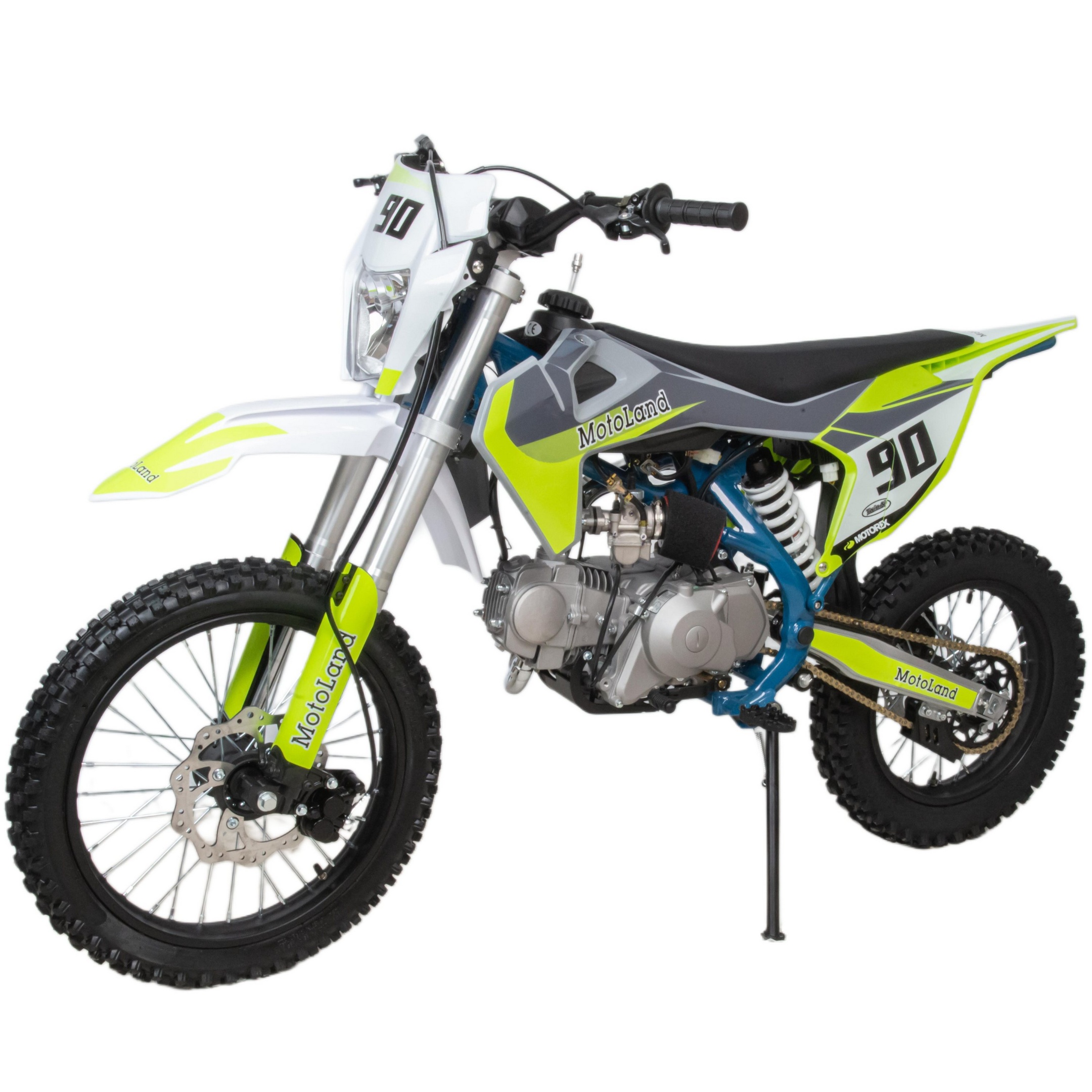 Питбайк  Motoland TCX125 E 17/14 зеленый NEW