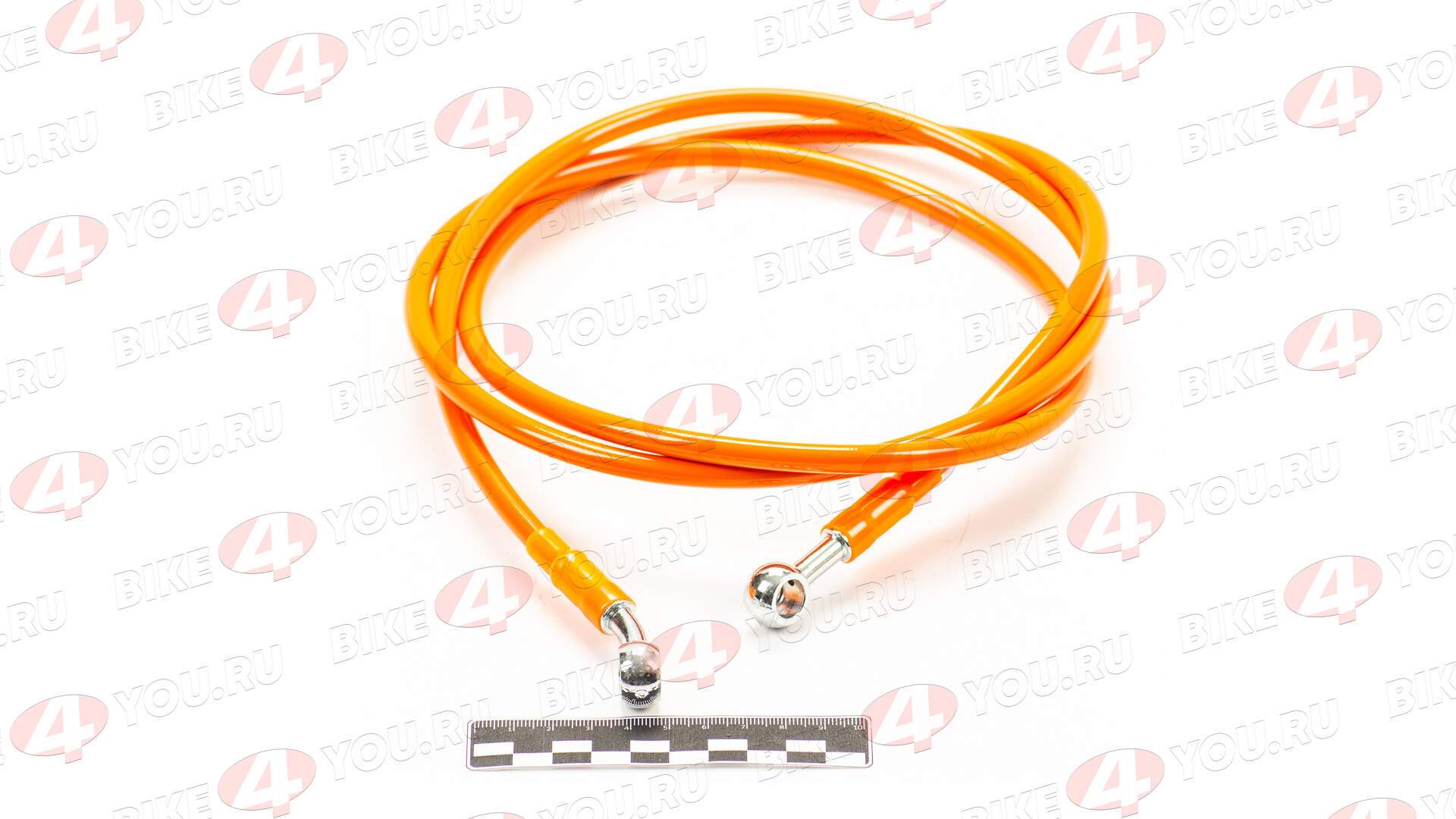 Шланг гидравлический тормозной (армированный) L=1700 d=10мм оранжевый