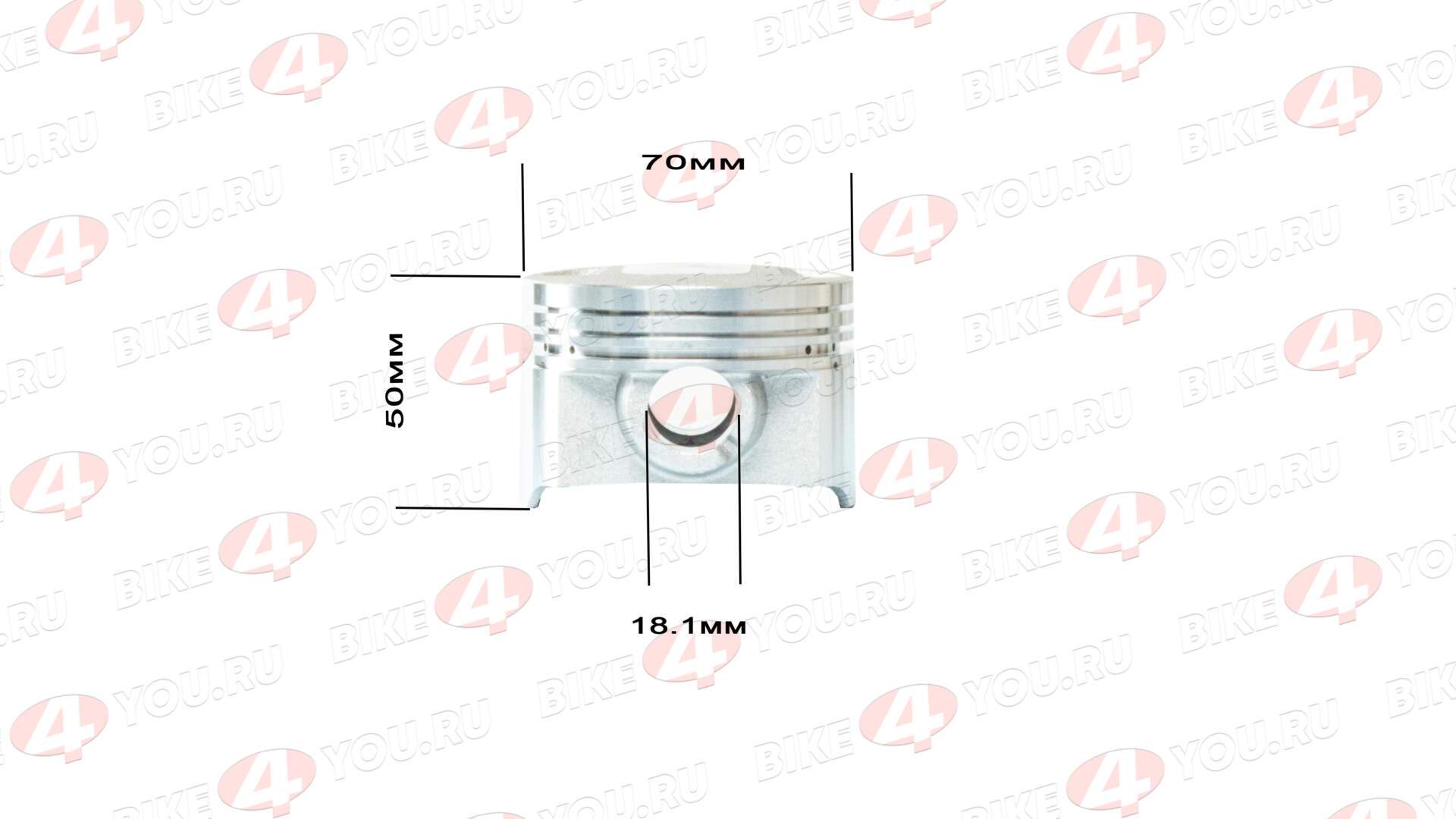 Поршень в сборе 170FMM (CBB250) d=70mm 