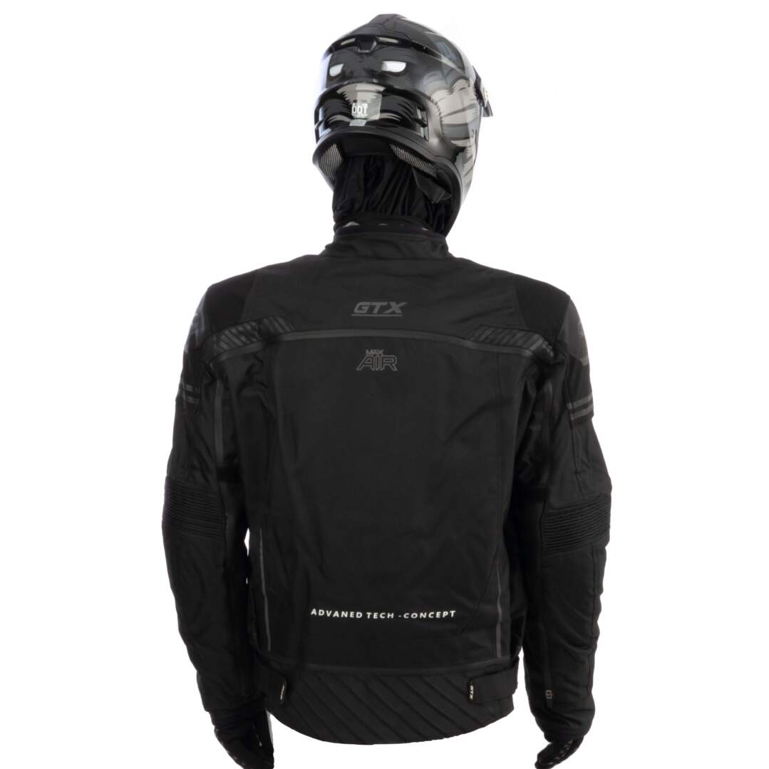 Куртка мотоциклетная (текстиль) GTX EJ-2409 BLACK (XXL)
