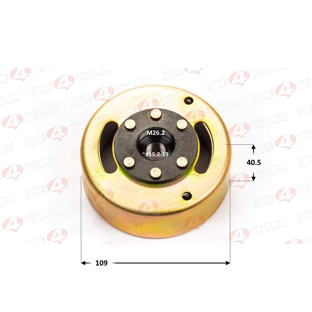 Ротор генератора (магнит) YX150/160 (W150-2/W150-5/W160-2) 150см3 160см3