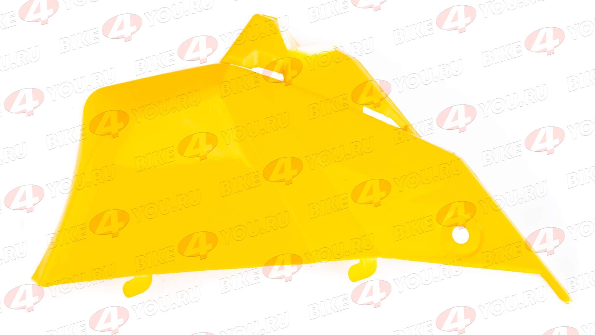 Пластик панели приборов боковой левый ATV WILD 125 X желтый