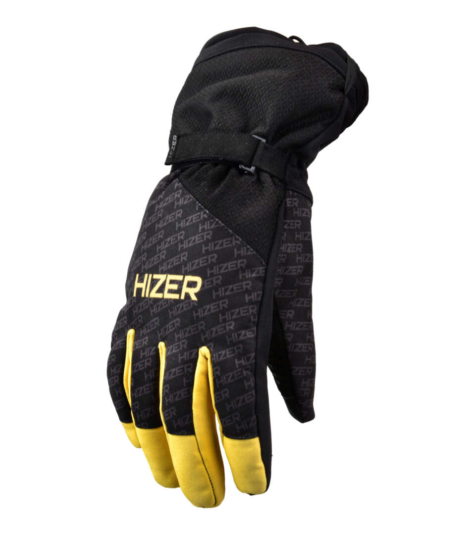 Перчатки для снегохода HIZER №1 black (L)