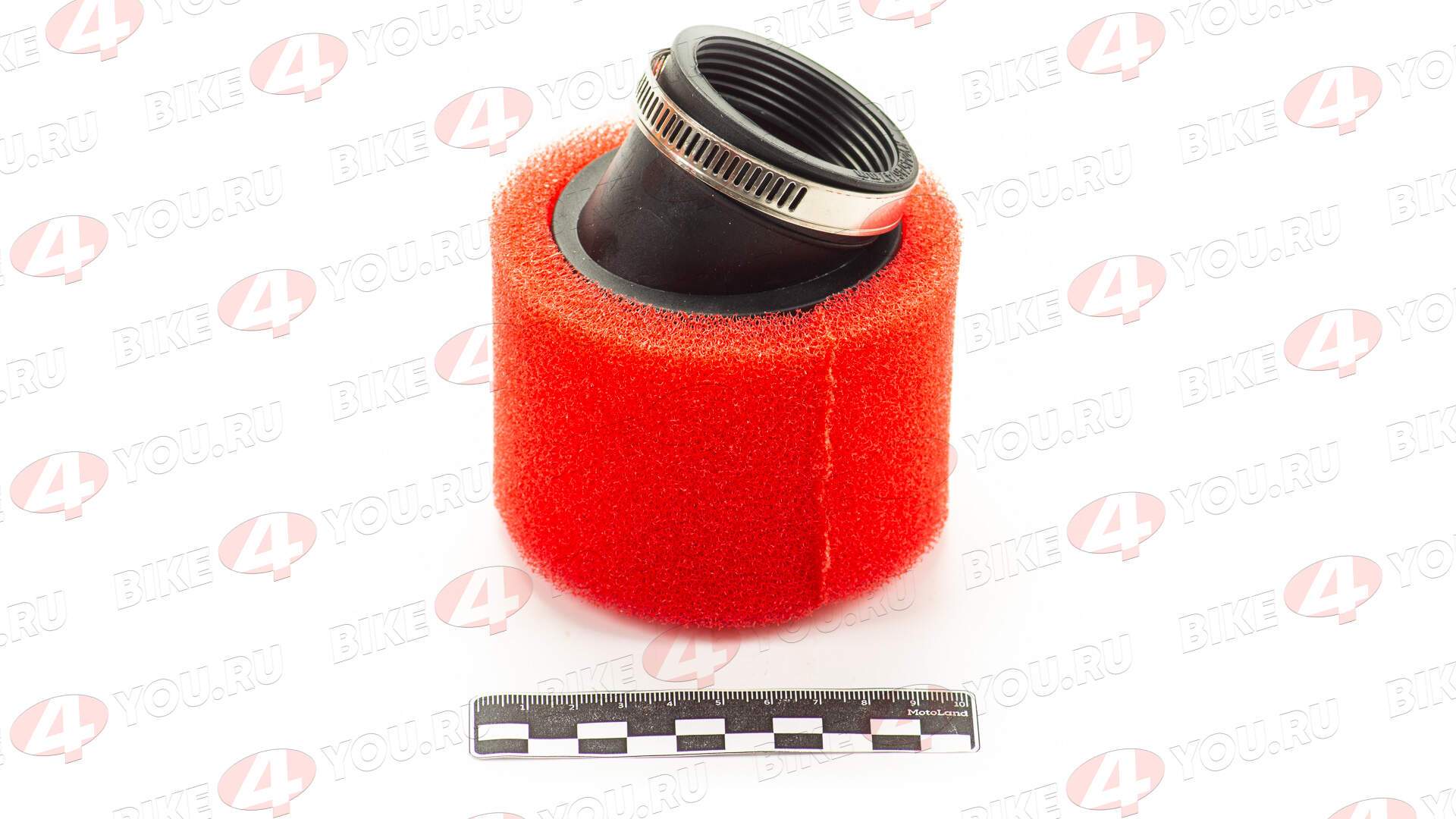 Фильтр возд. нулевик №2 (d=42mm) поролон красный