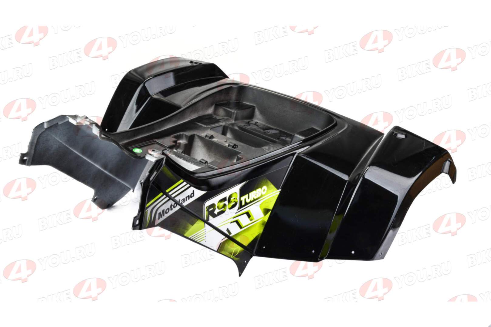 Пластик основной задний ATV WILD TRACK LUX черный