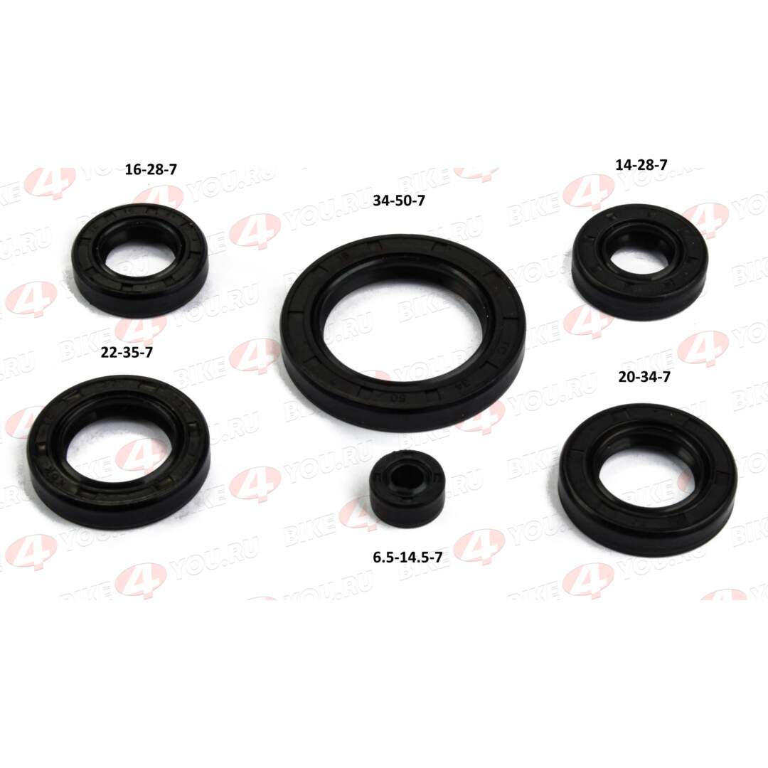 Набор сальников полный 167FML (CG200-B) X-TECH