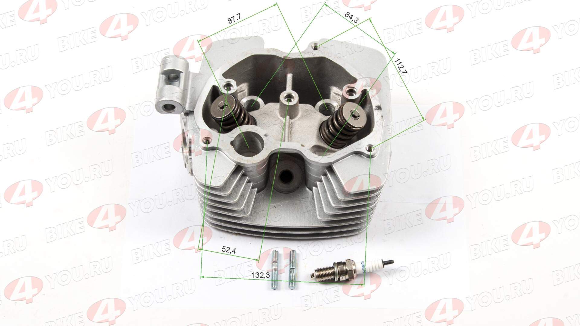 Головка блока цилиндров ( ГБЦ ) в сборе 162FMJ (CG150D) 162FMJ-B (CG150D-B)