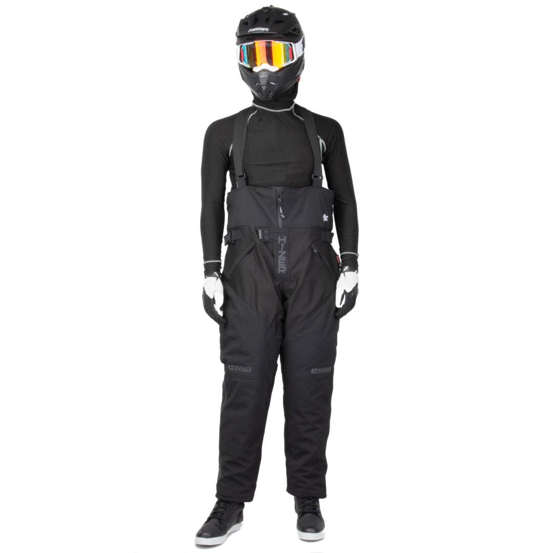 Штаны для снегохода HIZER №1 black (текстиль) (XXXL)
