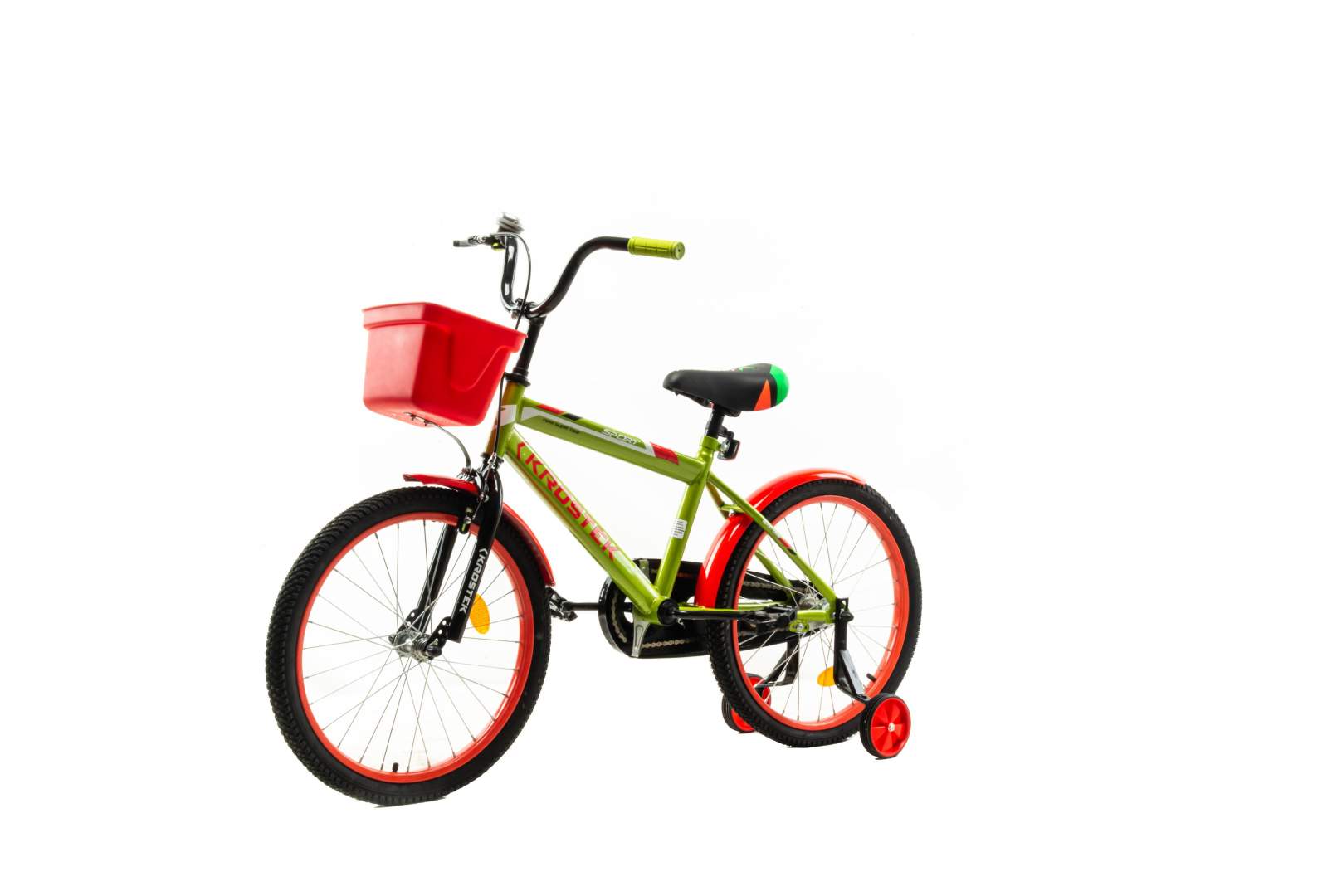 Велосипед 20" KROSTEK RALLY (зеленый)