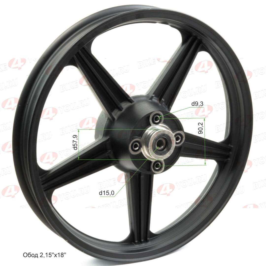 Обод задний литой Forester 200