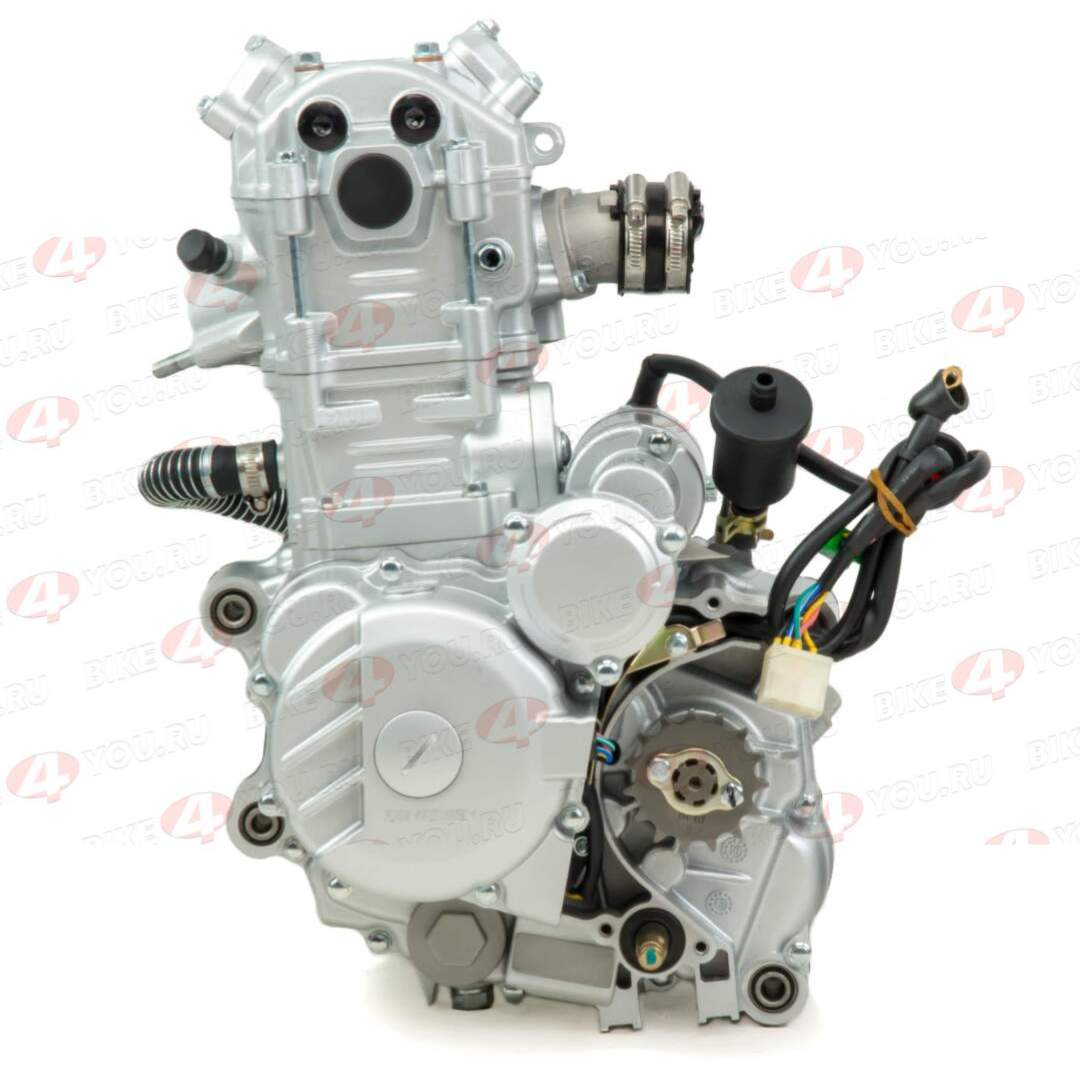 Двигатель 250см3 170MM-2 CB250 (70x65) Zongshen 4 клапана/водянка, полный комплект+радиаторы