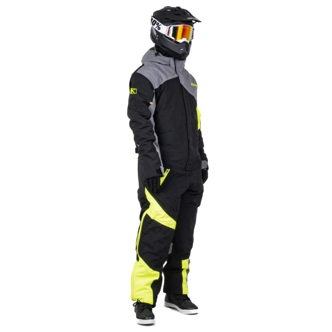 Комбинезон для снегохода KLIM RAILSLIDE №1 black-yellow (текстиль) (XXL)