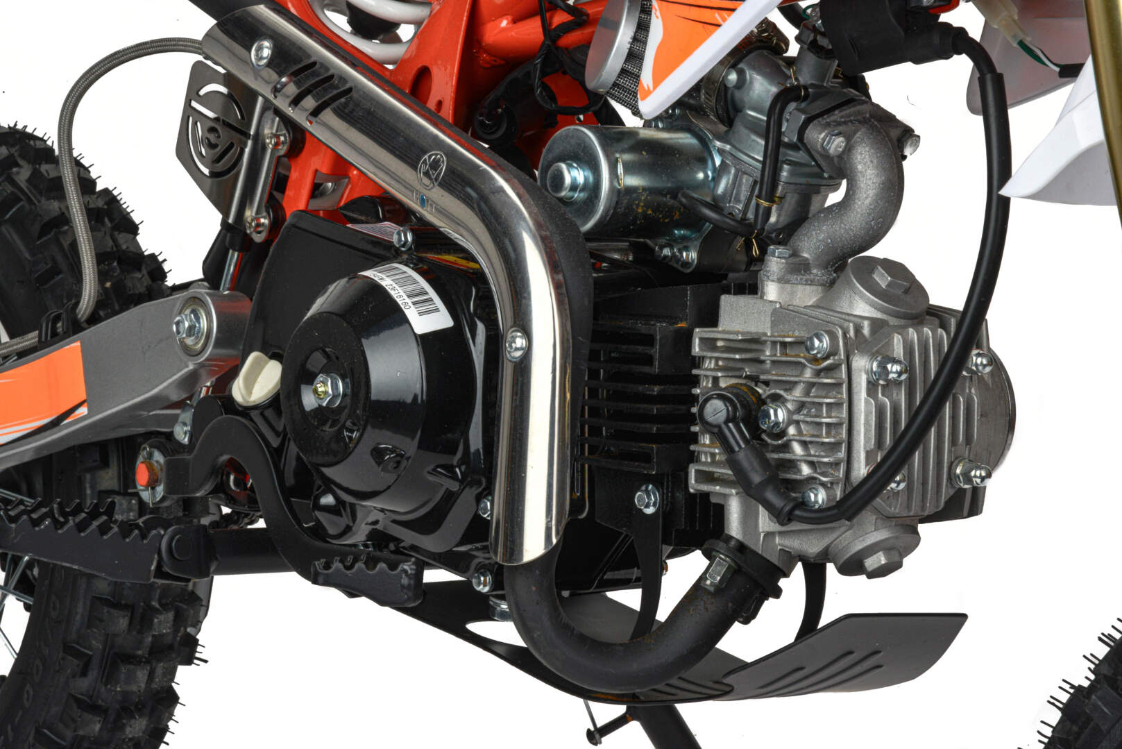 Питбайк Motoland 110 APEX10 E оранжевый 14/12