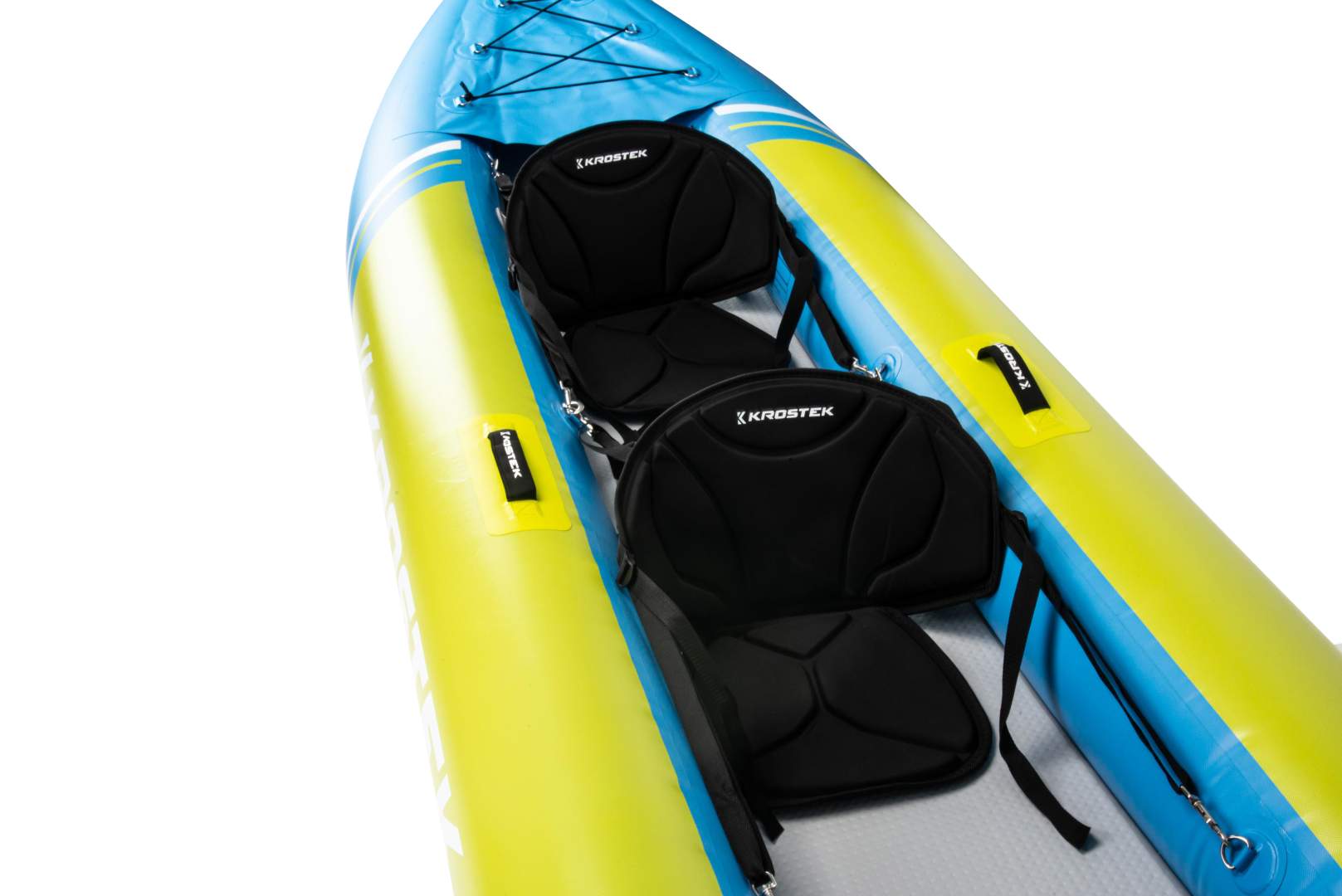 Байдарка двухместная KROSTEK №1 Yellow/Blue