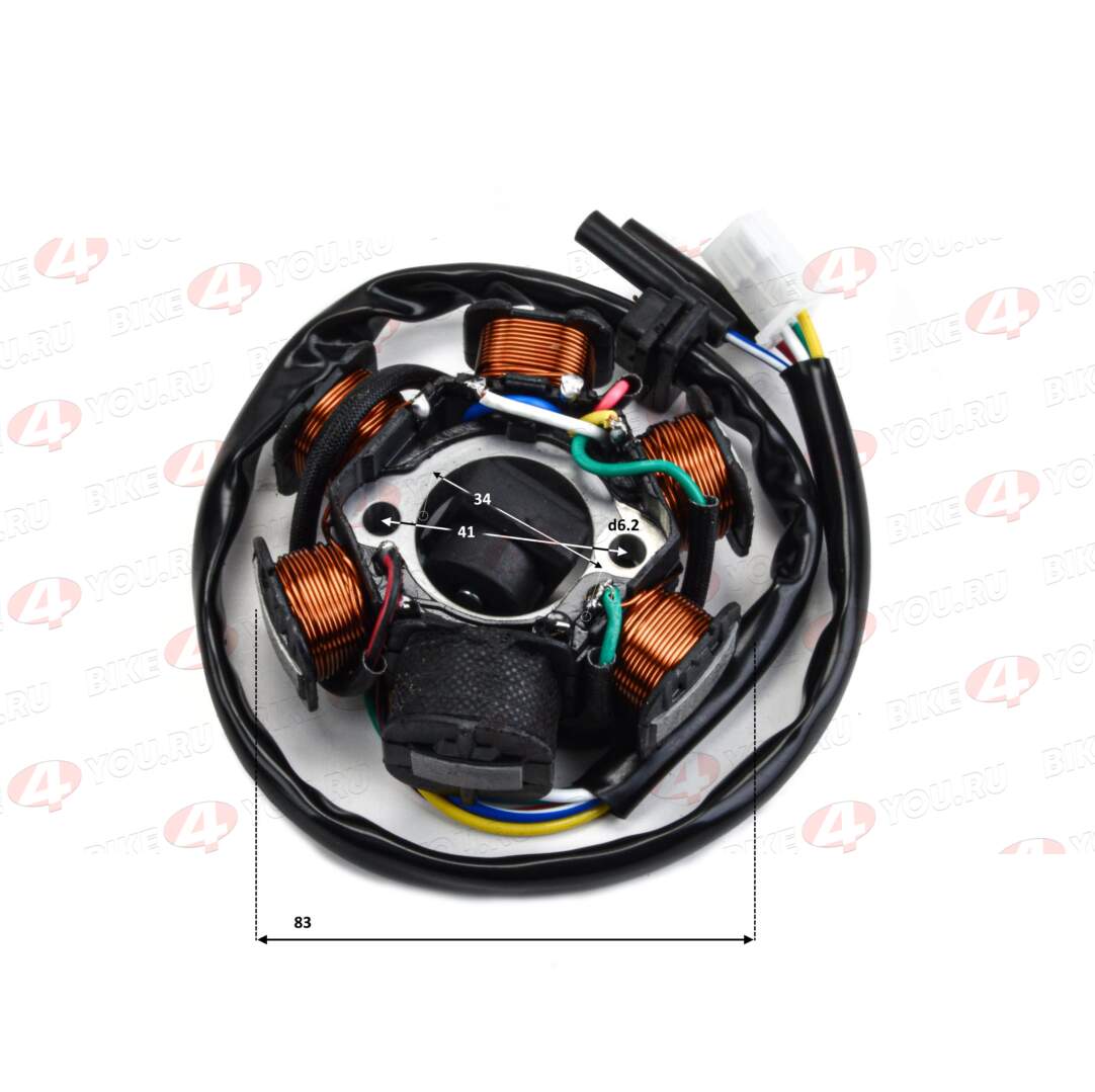 Статор генератора 161QMK 200см3 с реверсом 