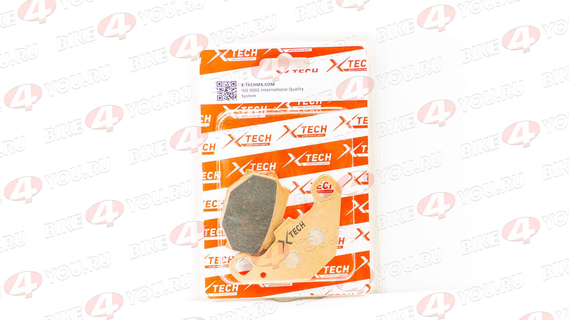 Колодки тормозные дисковые №10 X-TECH (less-metallic) медь
