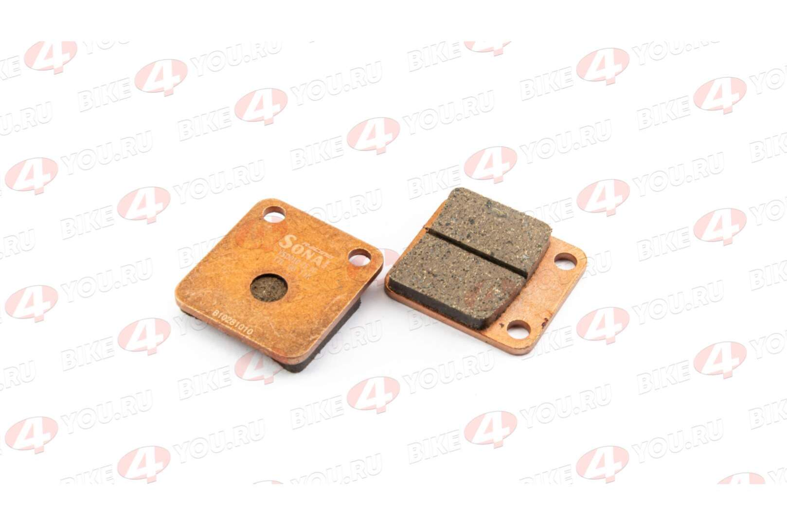 Колодки тормозные дисковые  №3 медные