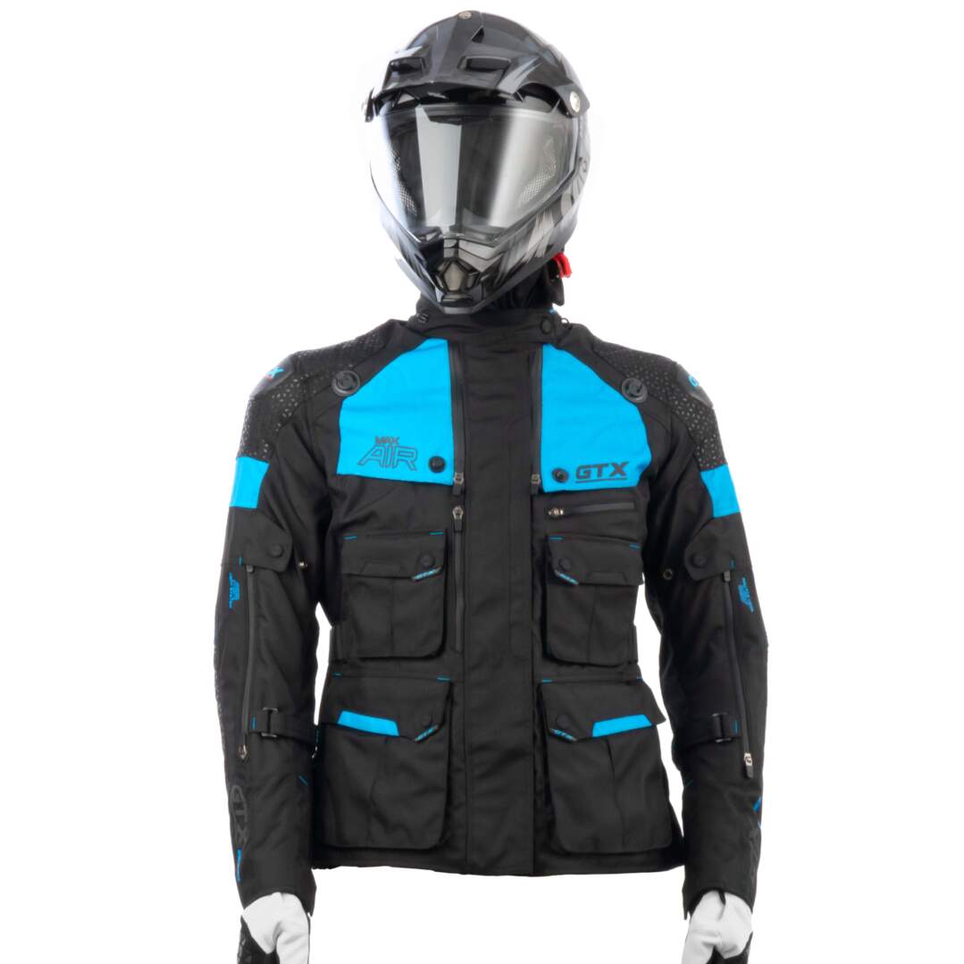 Куртка мотоциклетная (текстиль) женская GTX EJ-2402 BLACK (M)