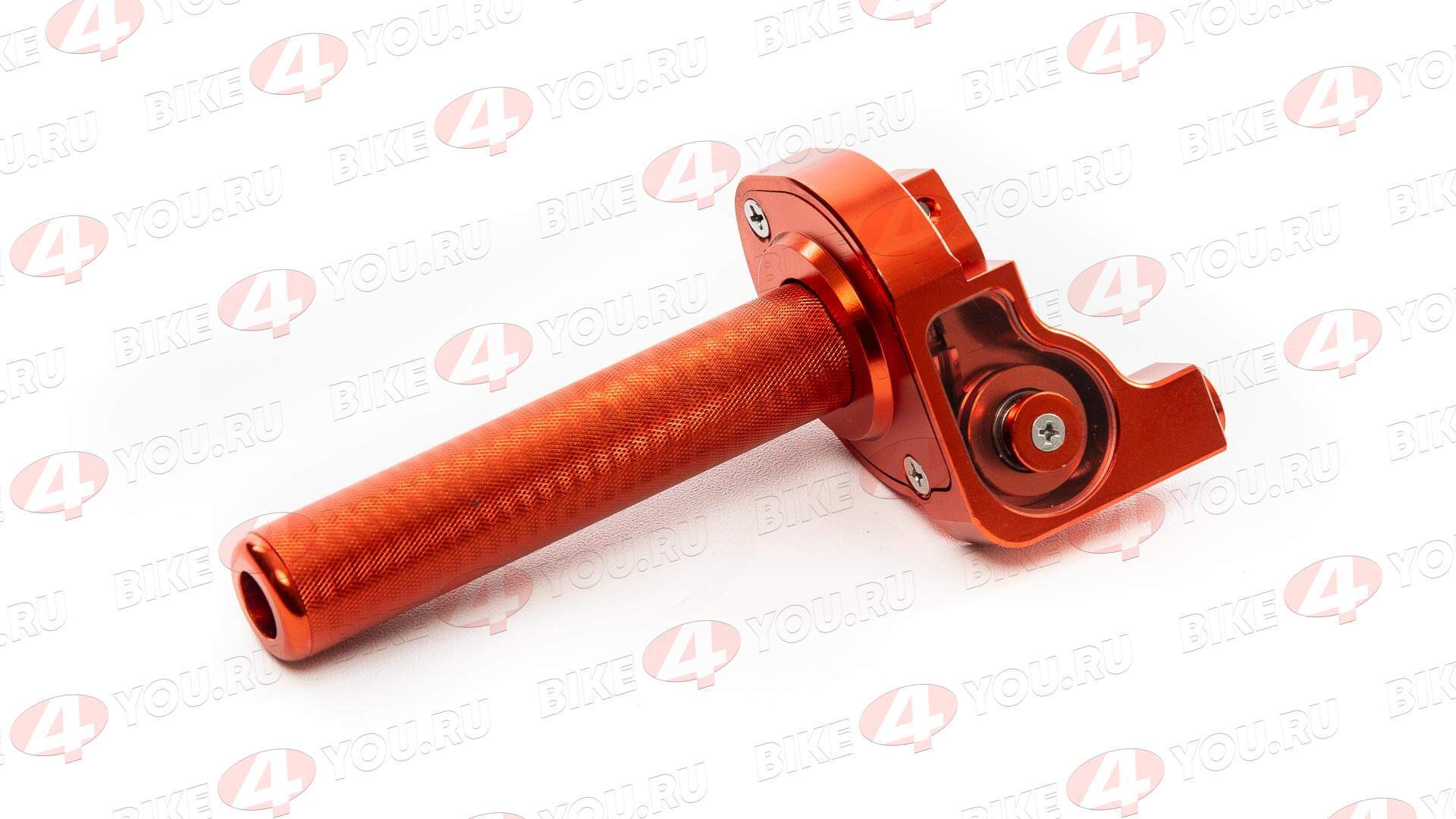 Ручка газа в сборе алюминиевая CNC оранжевая