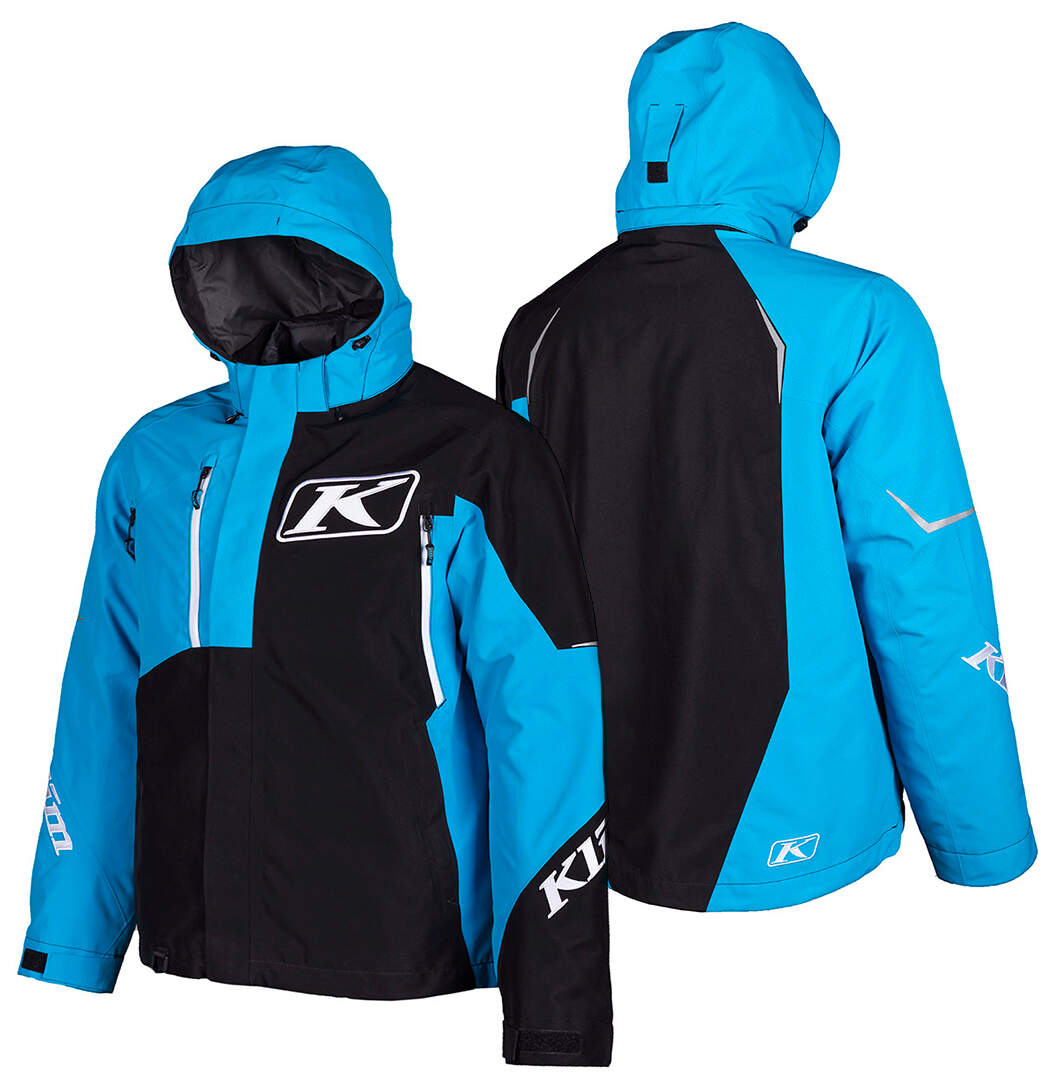 Куртка для снегохода (детская) KLIM KOMPOUND №3 black-blue (текстиль) (12Y)