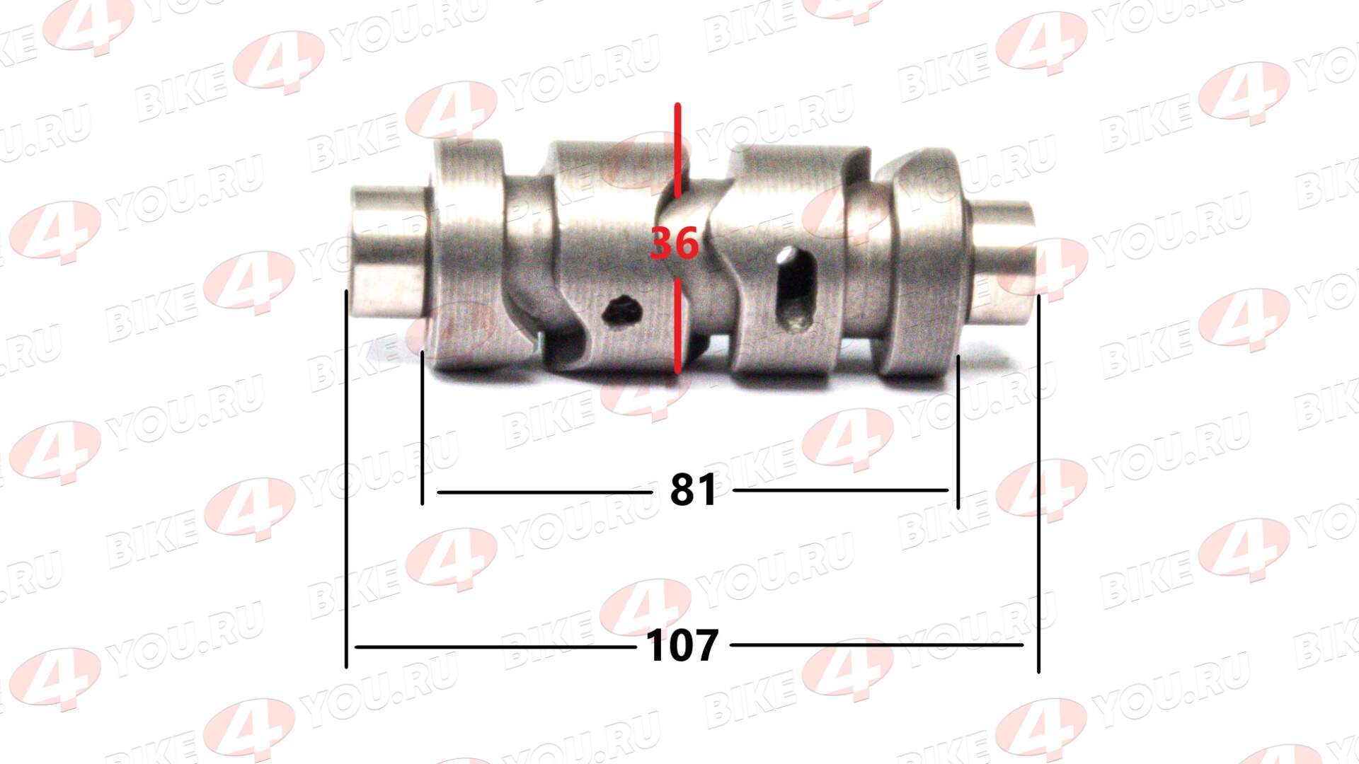 Копирный вал 162FMJ,164FML,167FMM,170FMM (CGN150/CBB250/NT)
