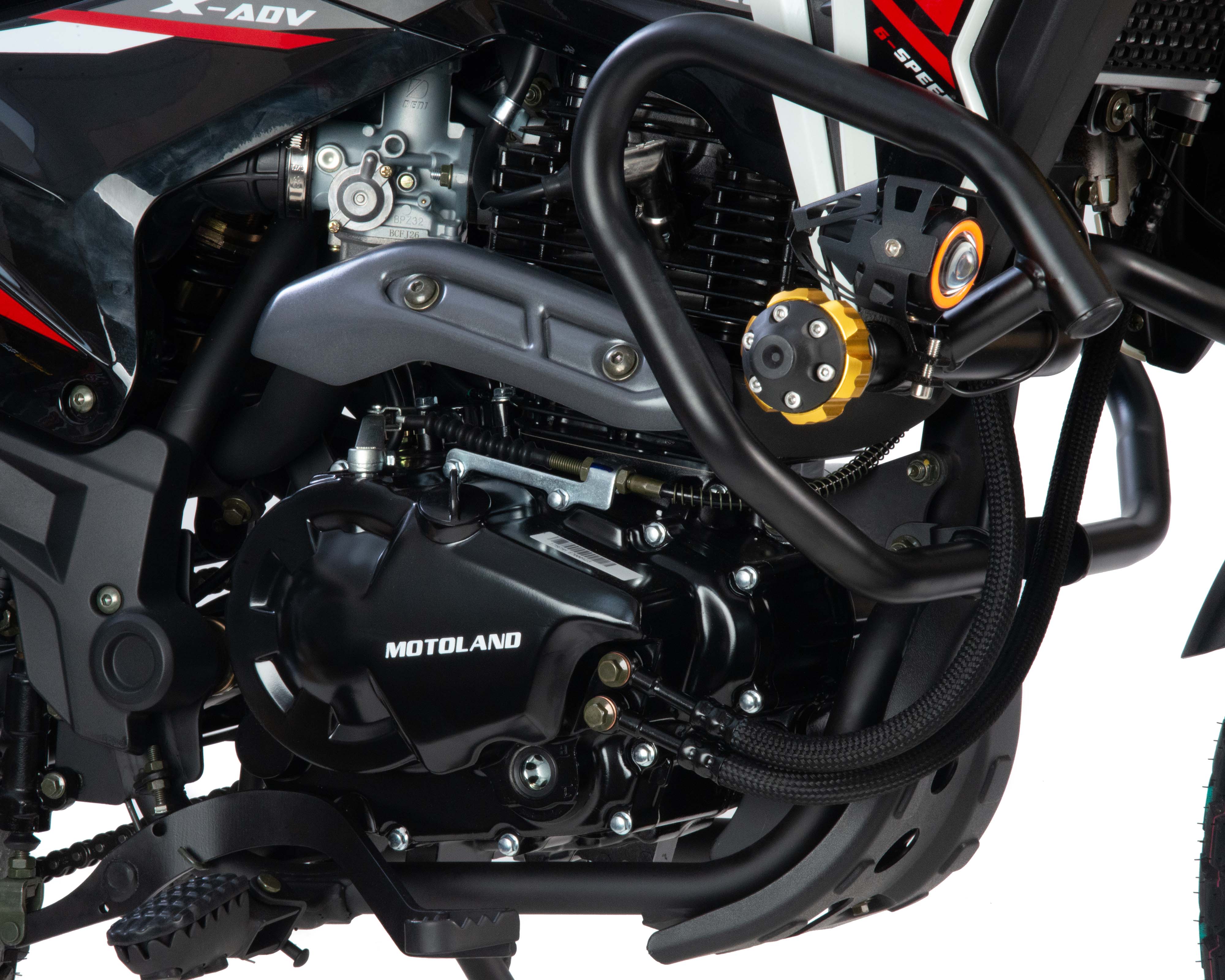 Мотоцикл Кросс 300 ENDURO GARET 19/17 белый