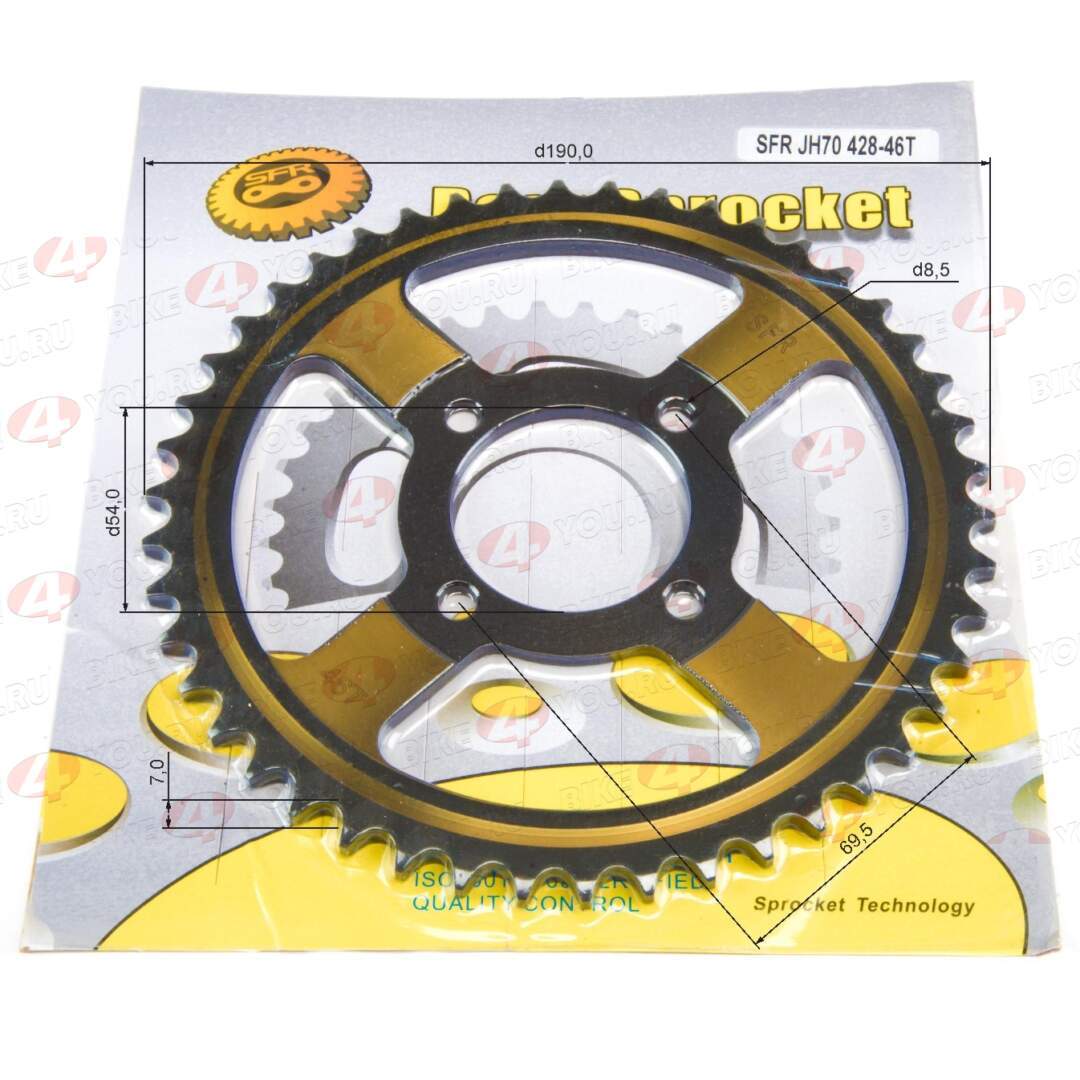 Венец, звезда ведомая (428-46) SFR Альфа/Дельта 4х70х54