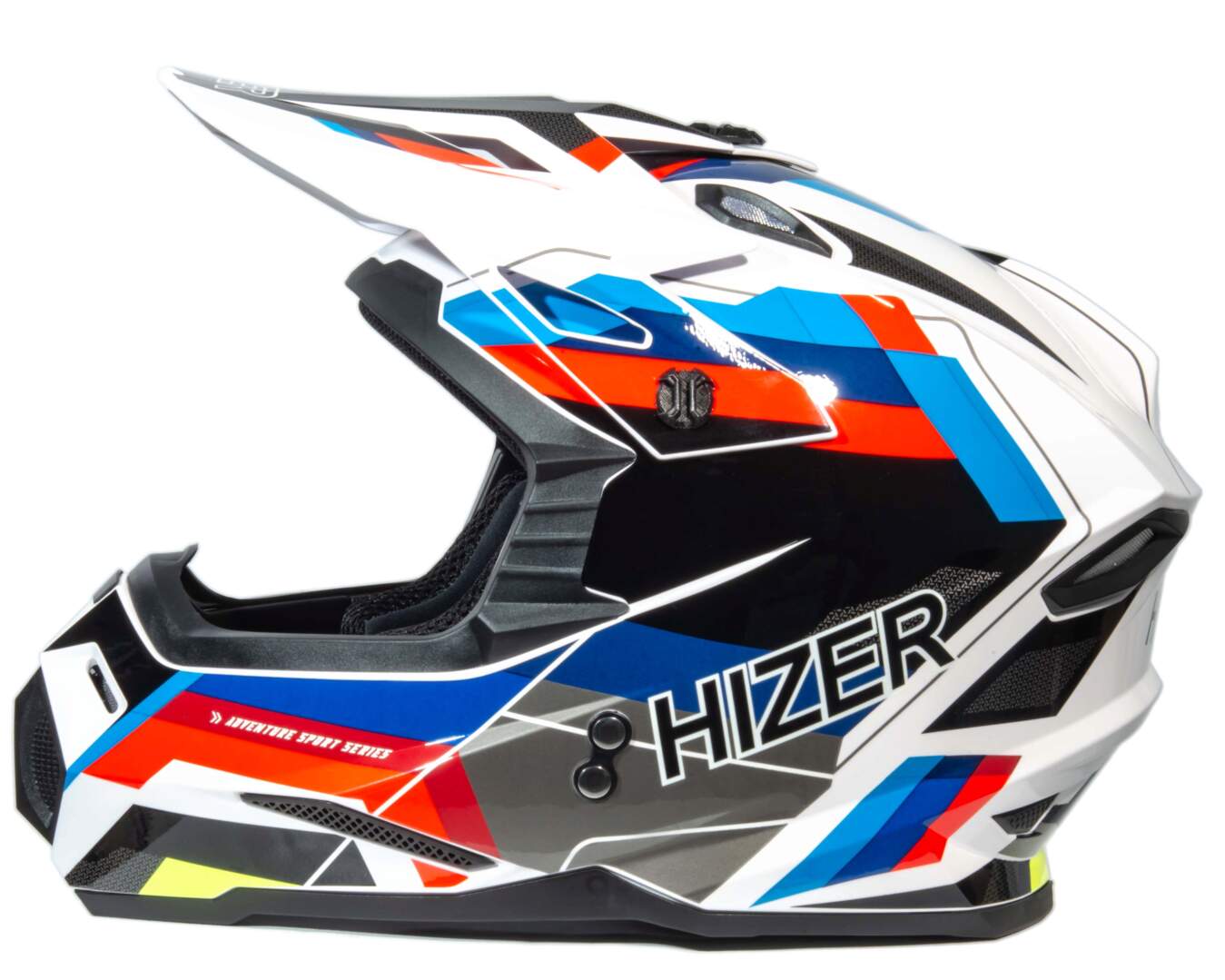 Шлем мото кроссовый HIZER J6801 №8 (XL) ADVENTURE