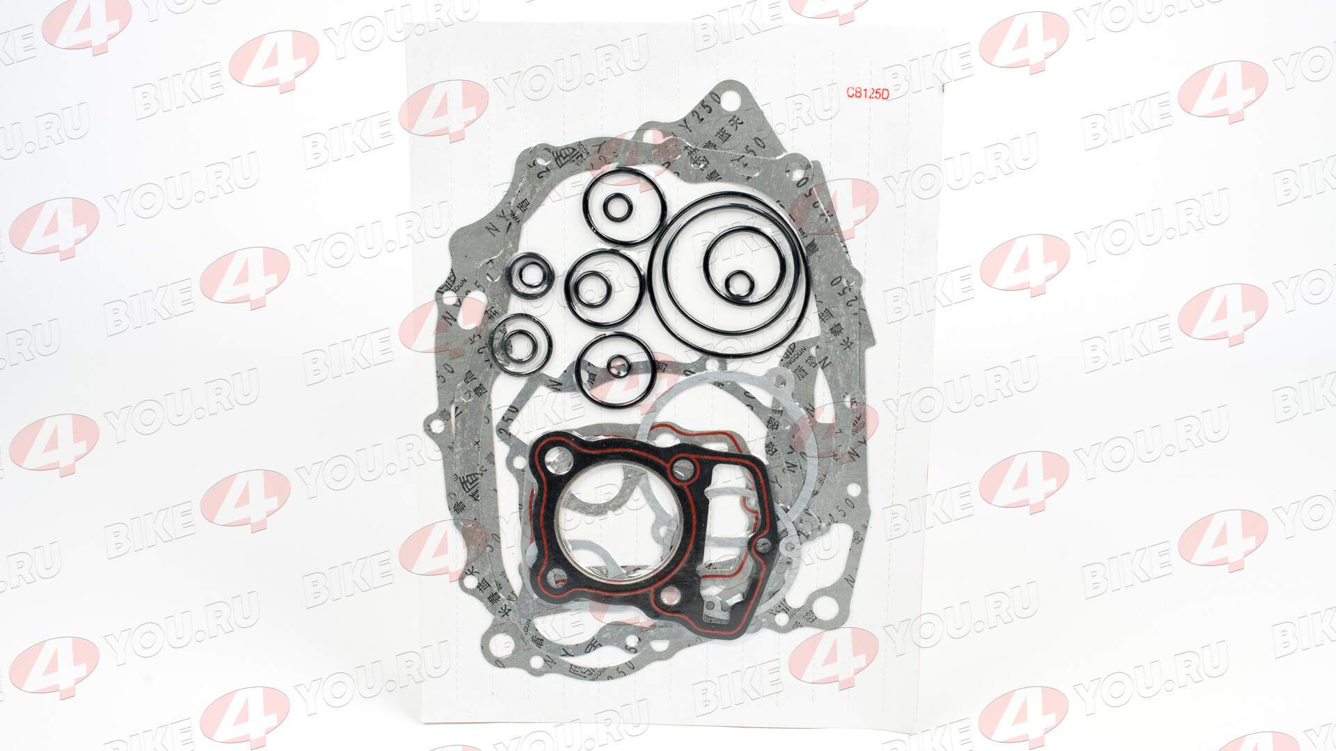 Набор прокладок (полный) 156FMI (CB125D)