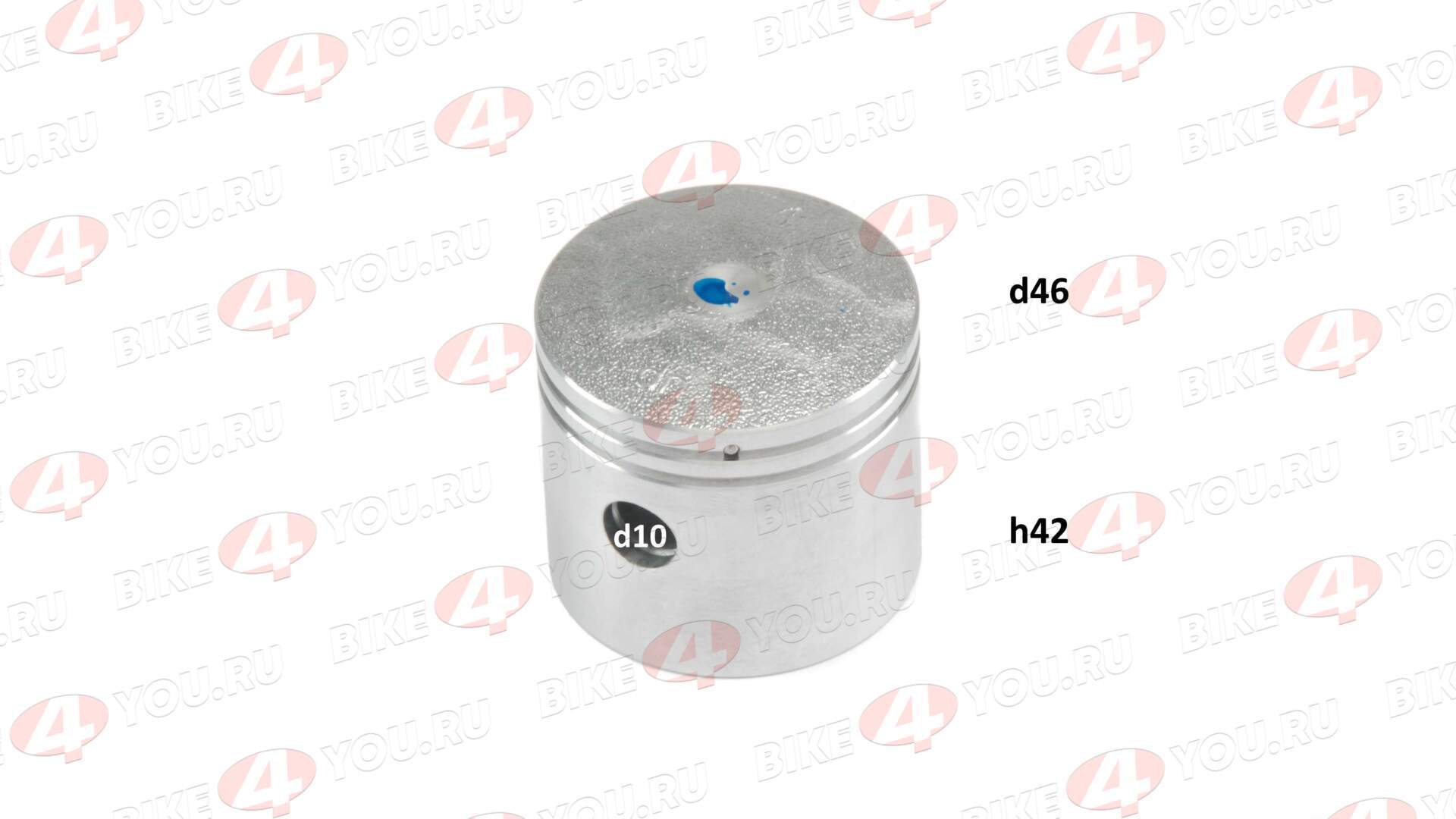 Поршень T3 ZONGSHEN (палец 10мм) D=46 H=42