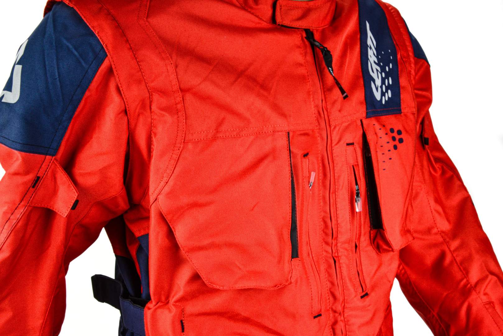 Куртка мото LEATT №2 red (текстиль) (XXL)