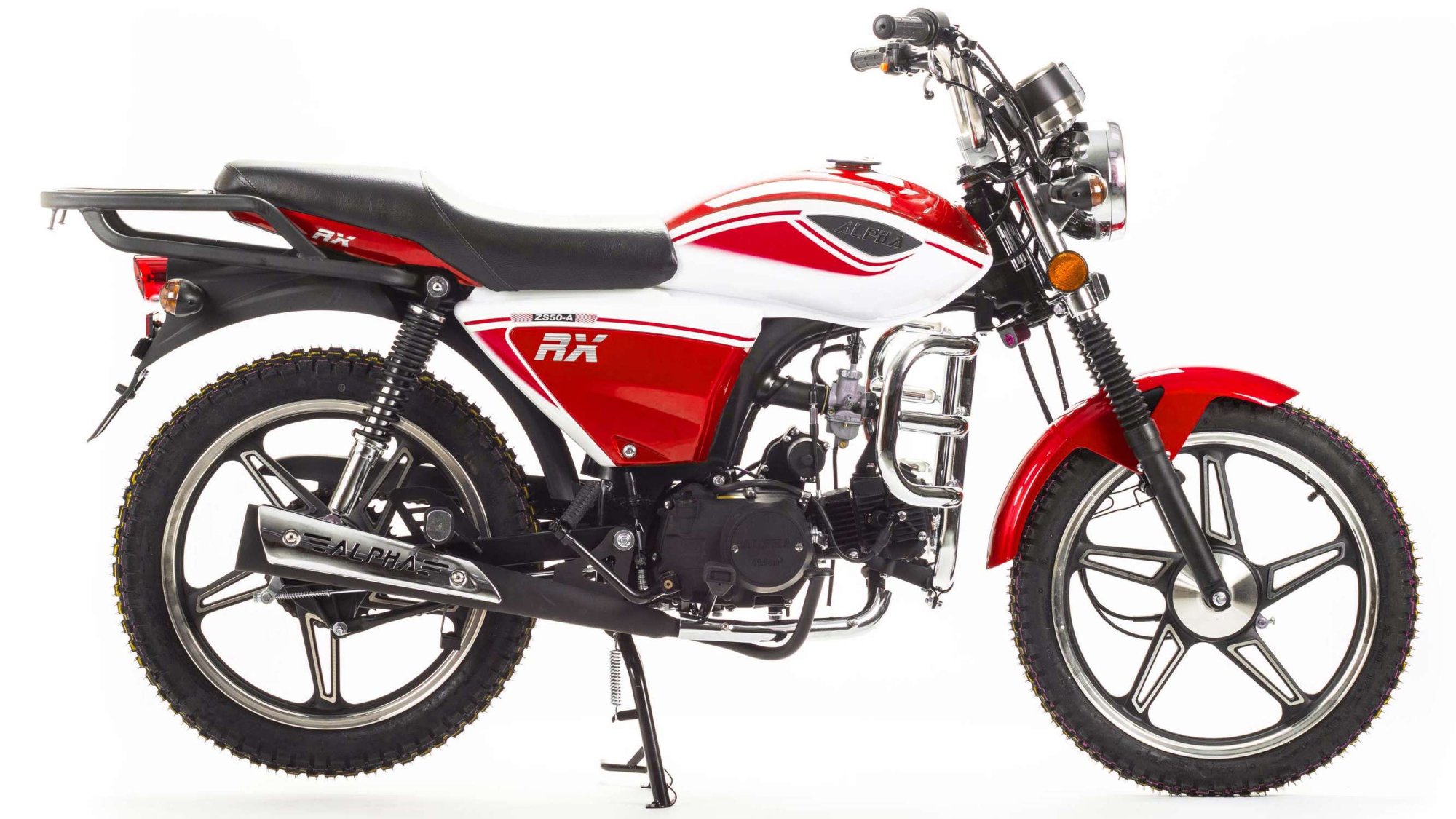 Мопед Motoland Альфа RX 11 красный (А)