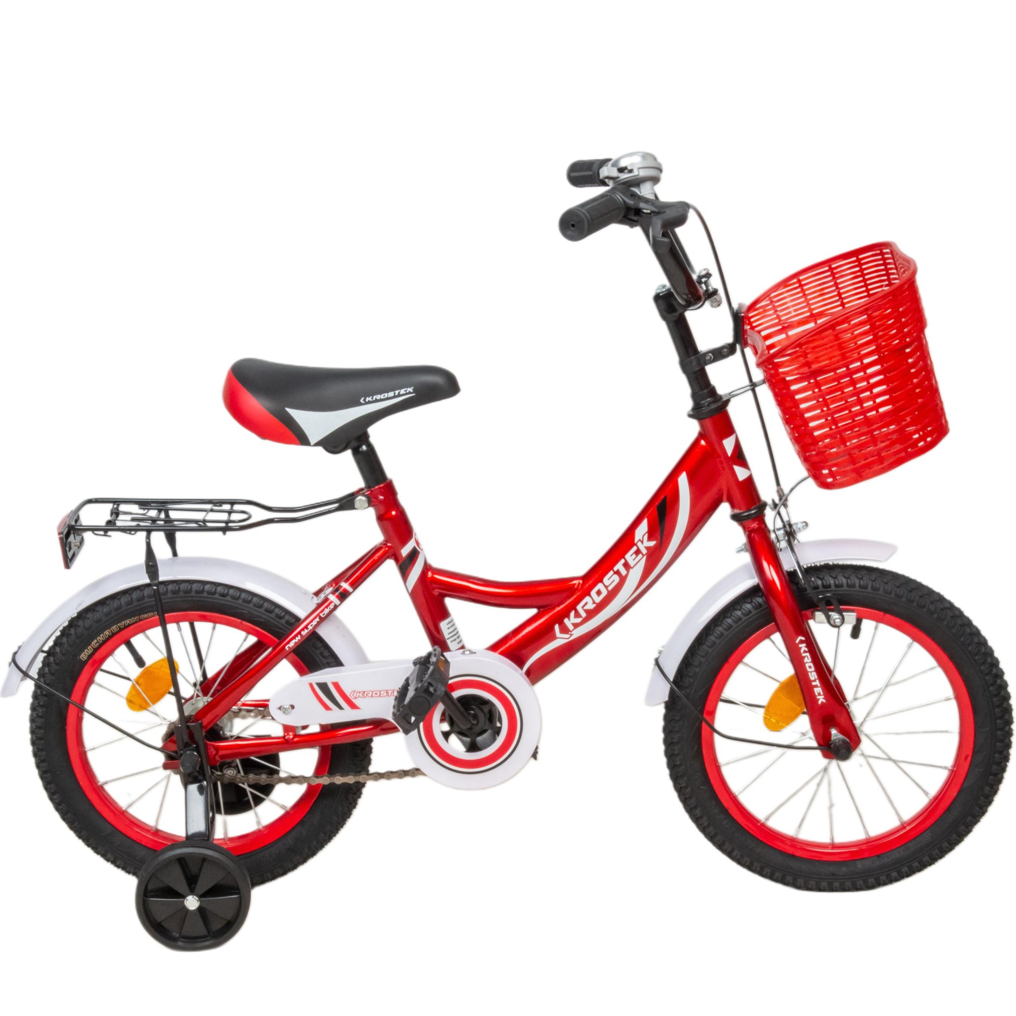 Велосипед 14" KROSTEK WAKE (красный)