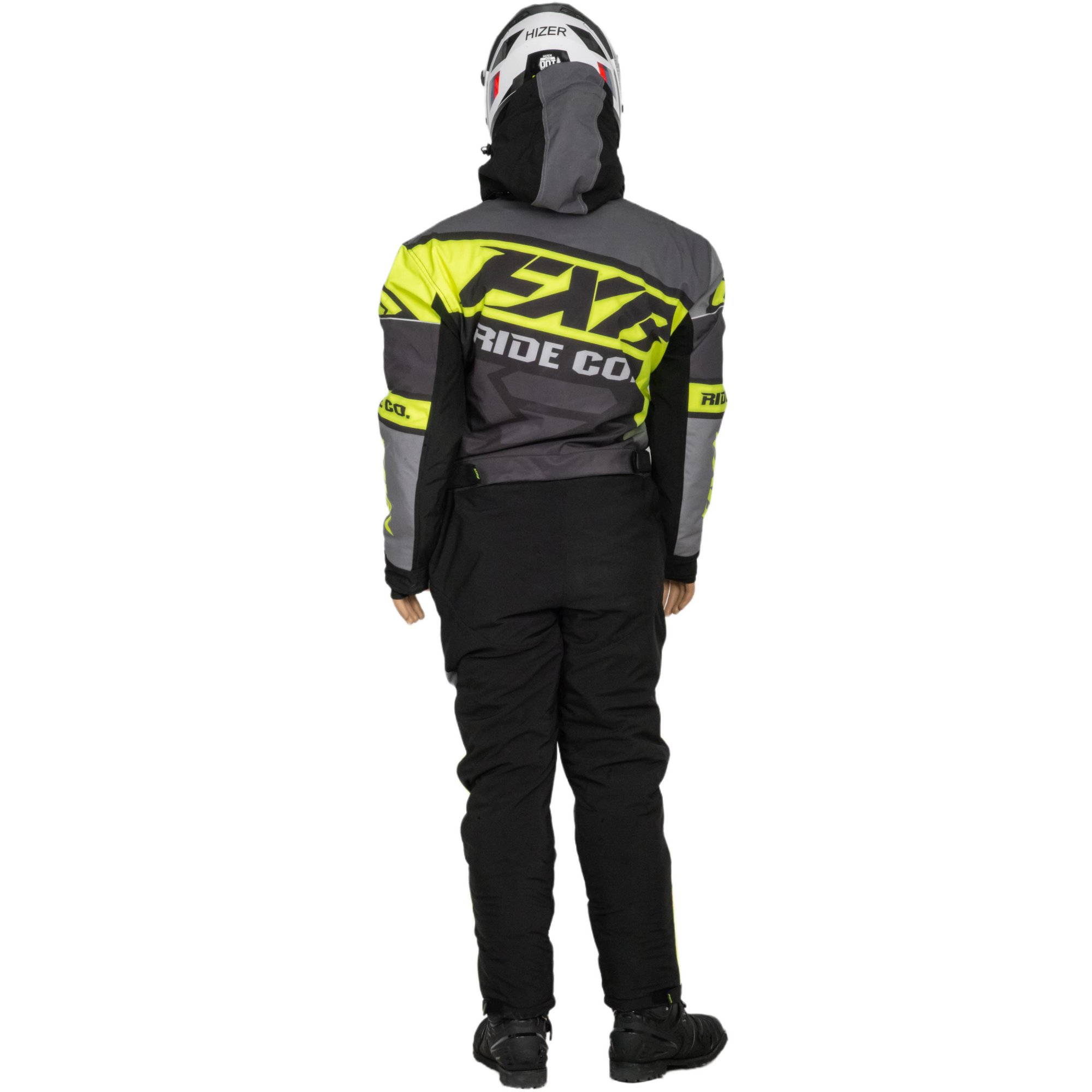 Комбинезон для снегохода FXR CX №4 gray-yellow (текстиль) (L)