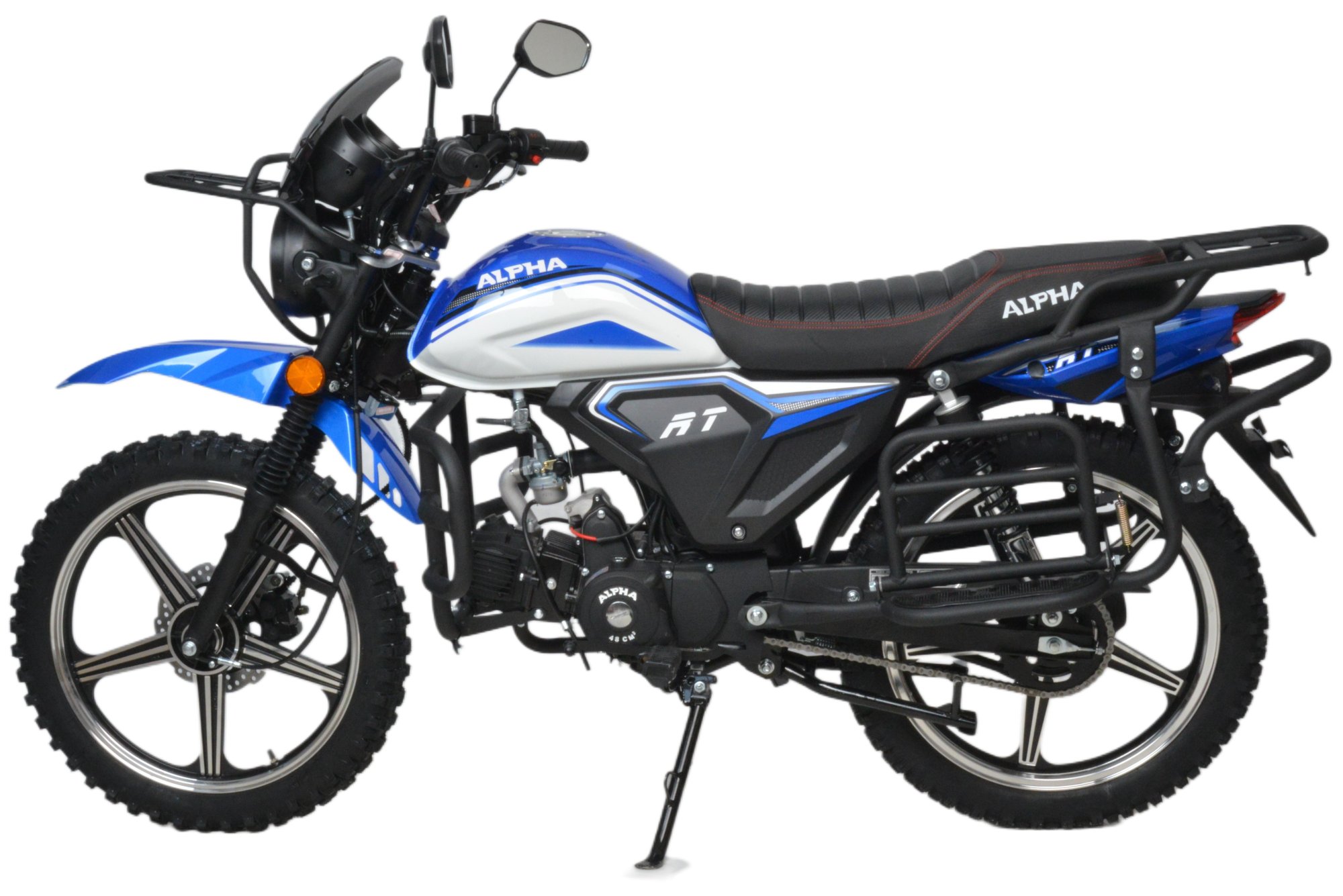 Мопед Motoland Альфа RT Forester 11 (LM48-B) синий (A)