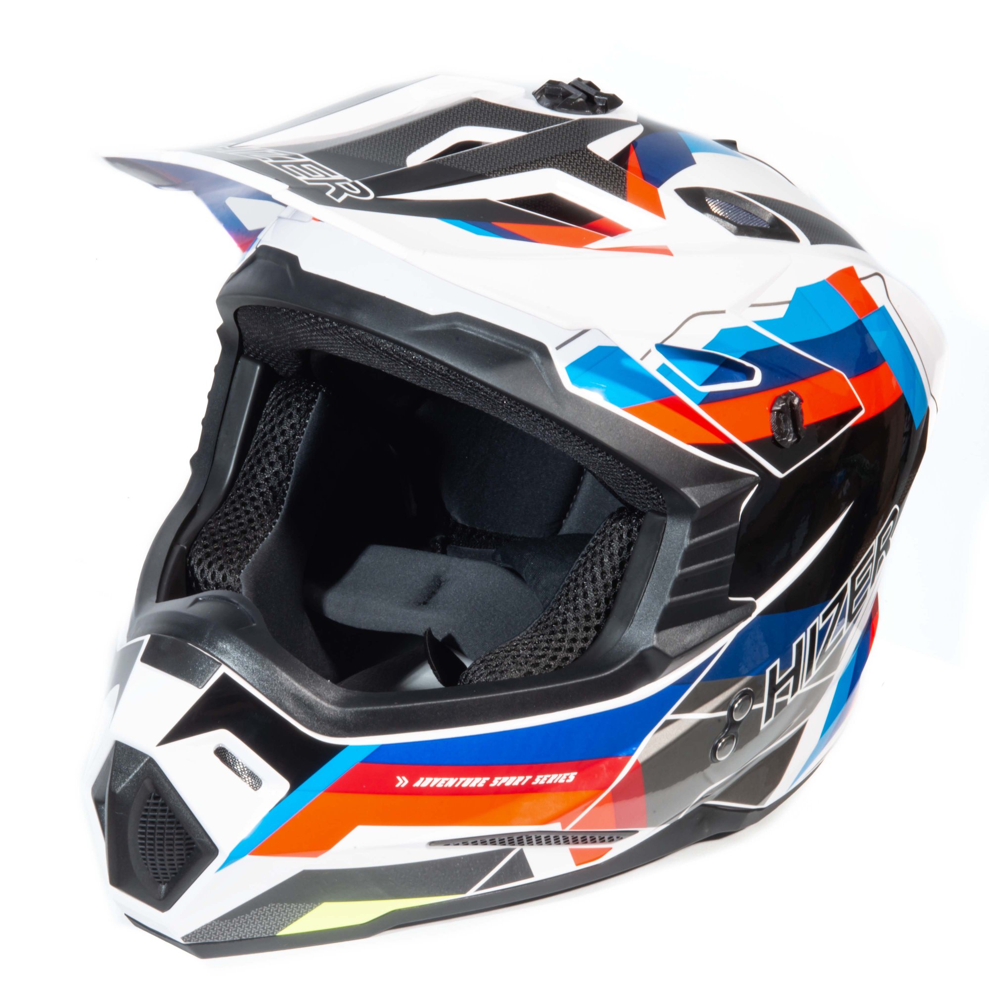 Шлем мото кроссовый HIZER J6801 №8 (L) ADVENTURE